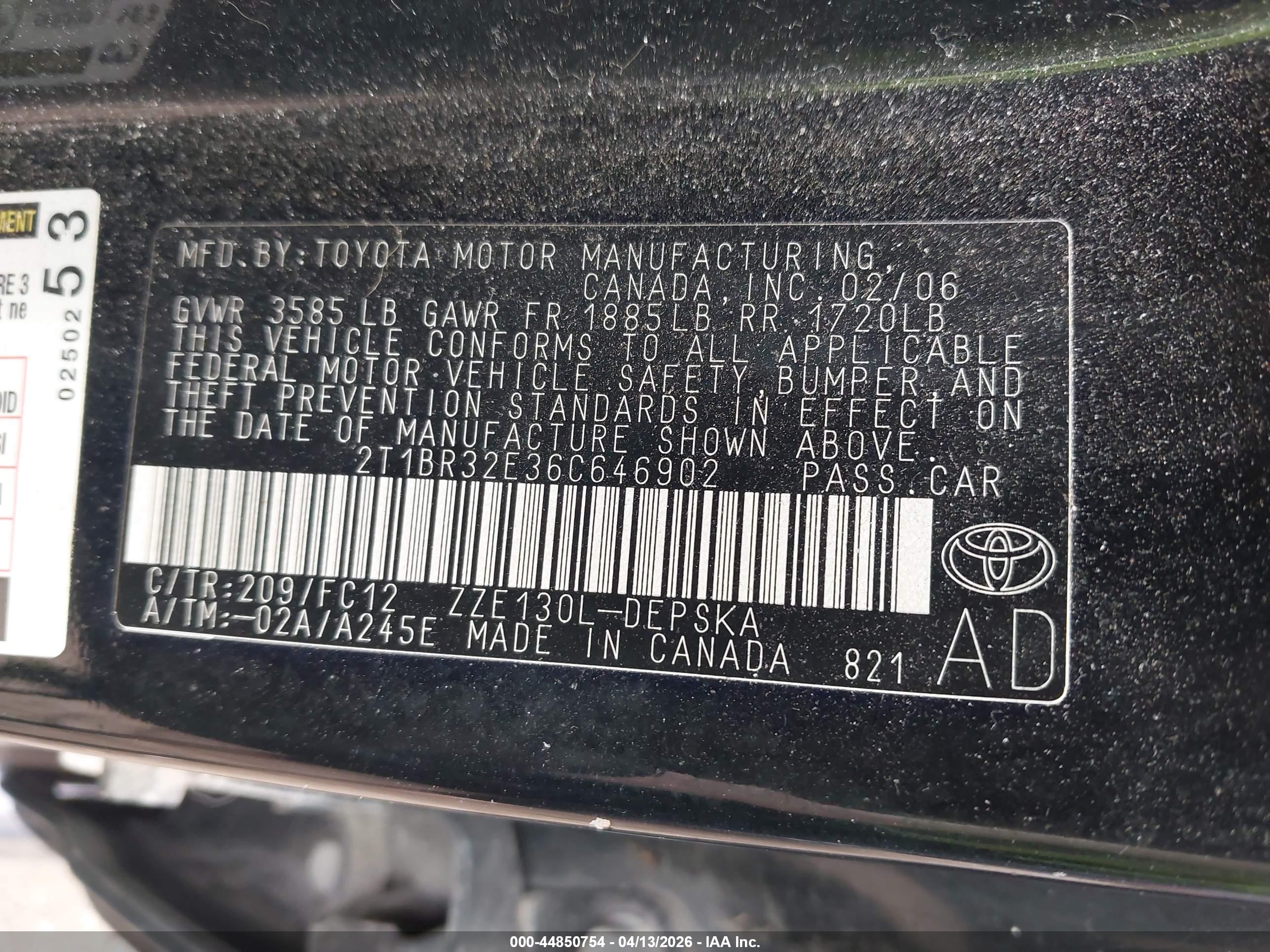 TOYOTA COROLLA image 9
