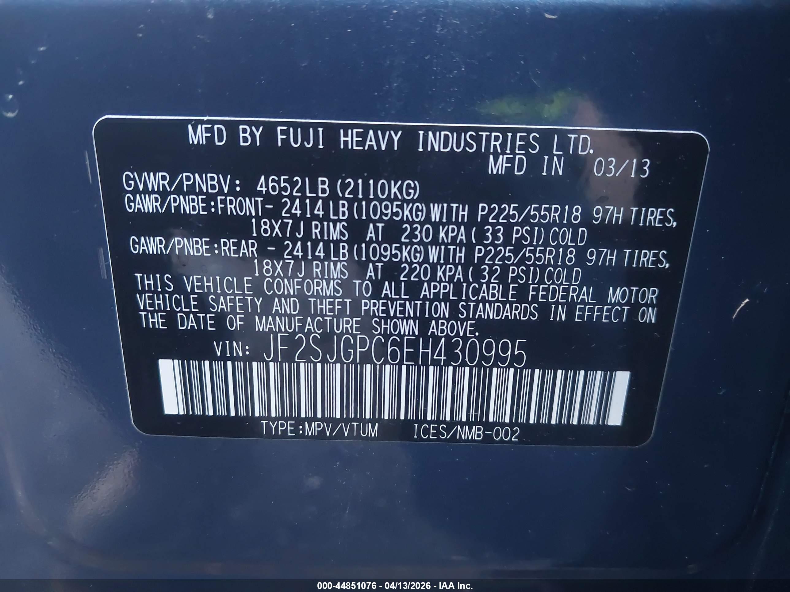 SUBARU FORESTER image 9