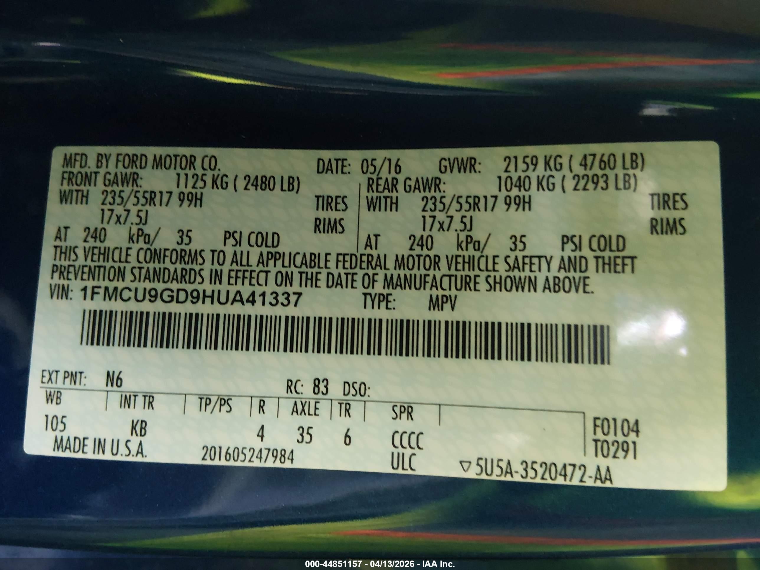 FORD ESCAPE image 9