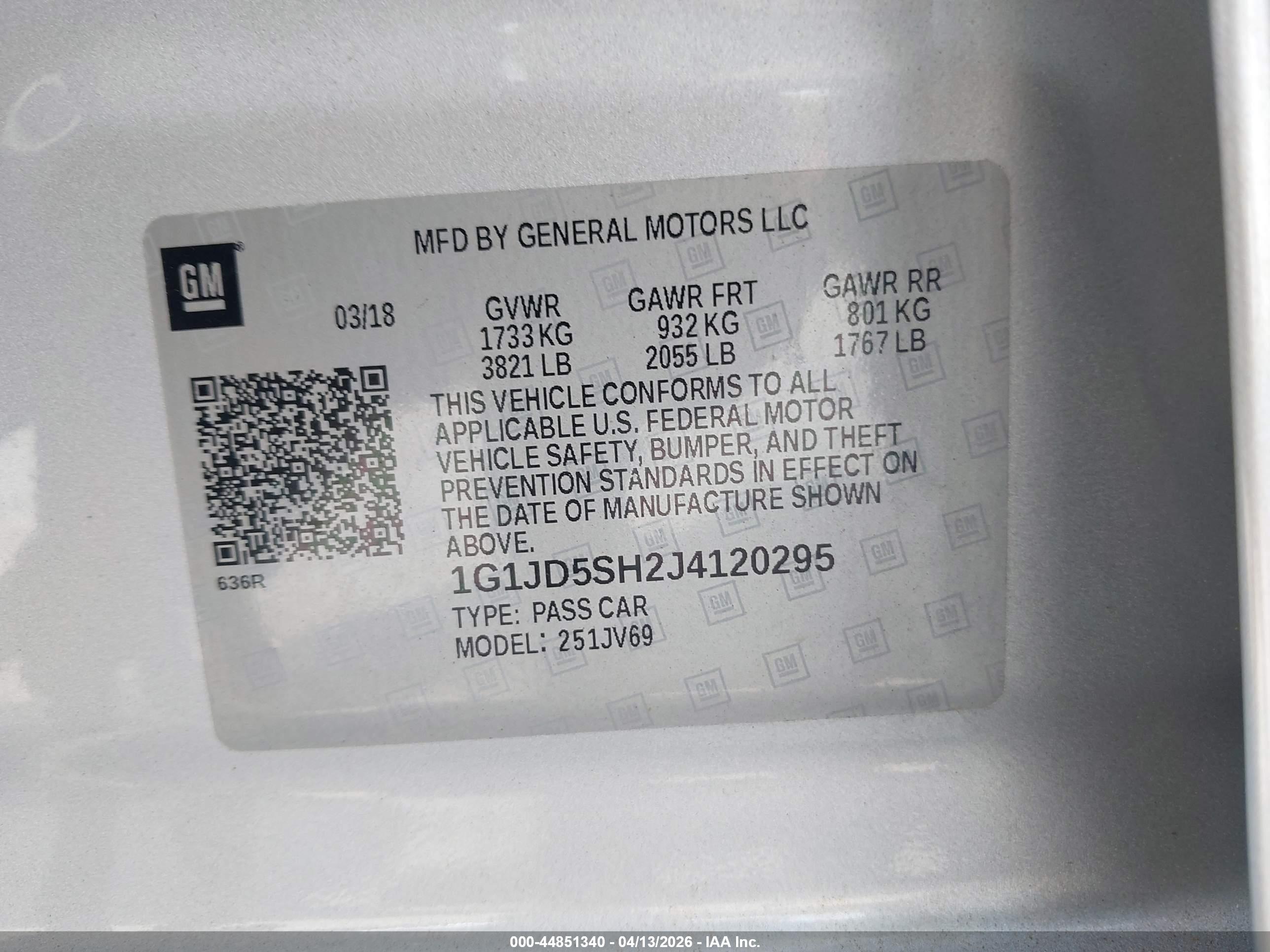 CHEVROLET SONIC image 9