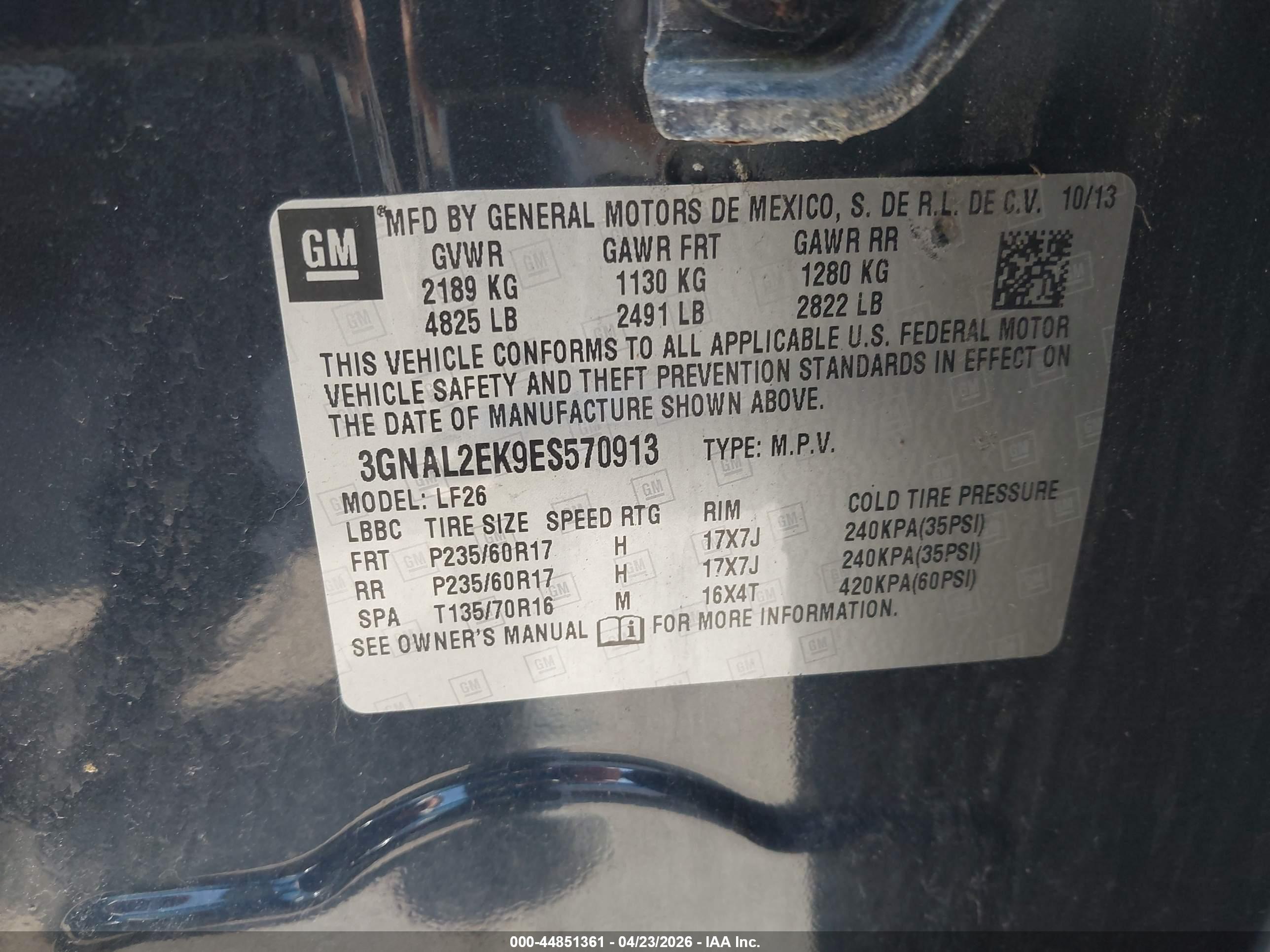 CHEVROLET CAPTIVA image 9