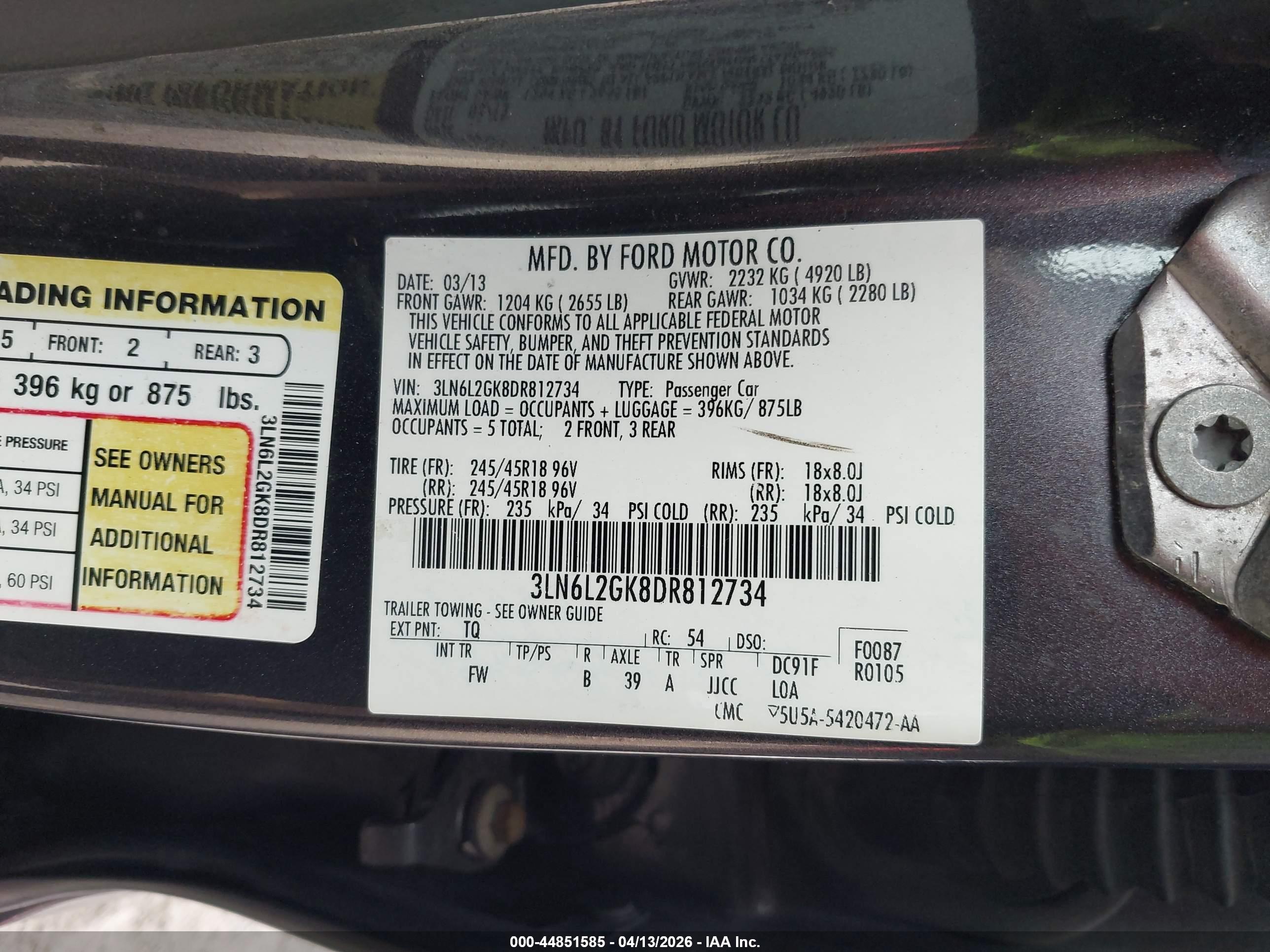 LINCOLN MKZ image 9