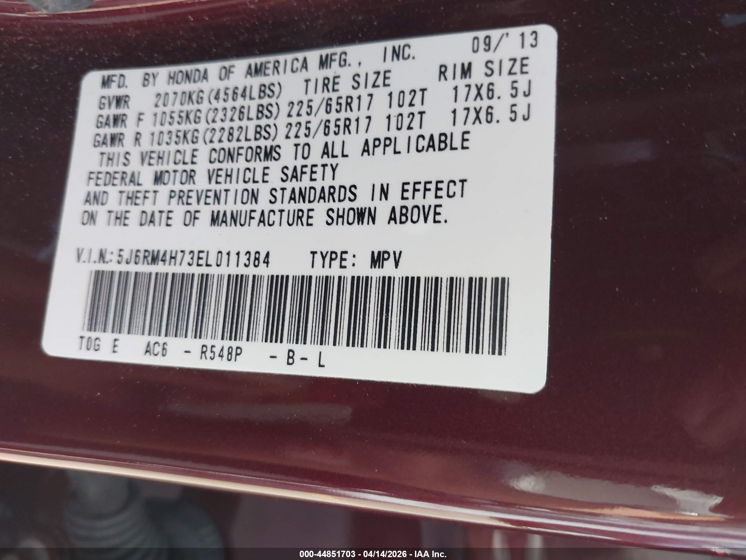 HONDA CR-V image 9