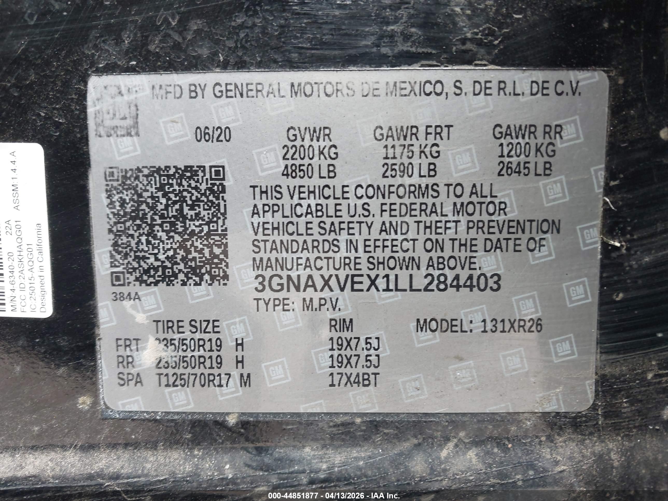 CHEVROLET EQUINOX image 9