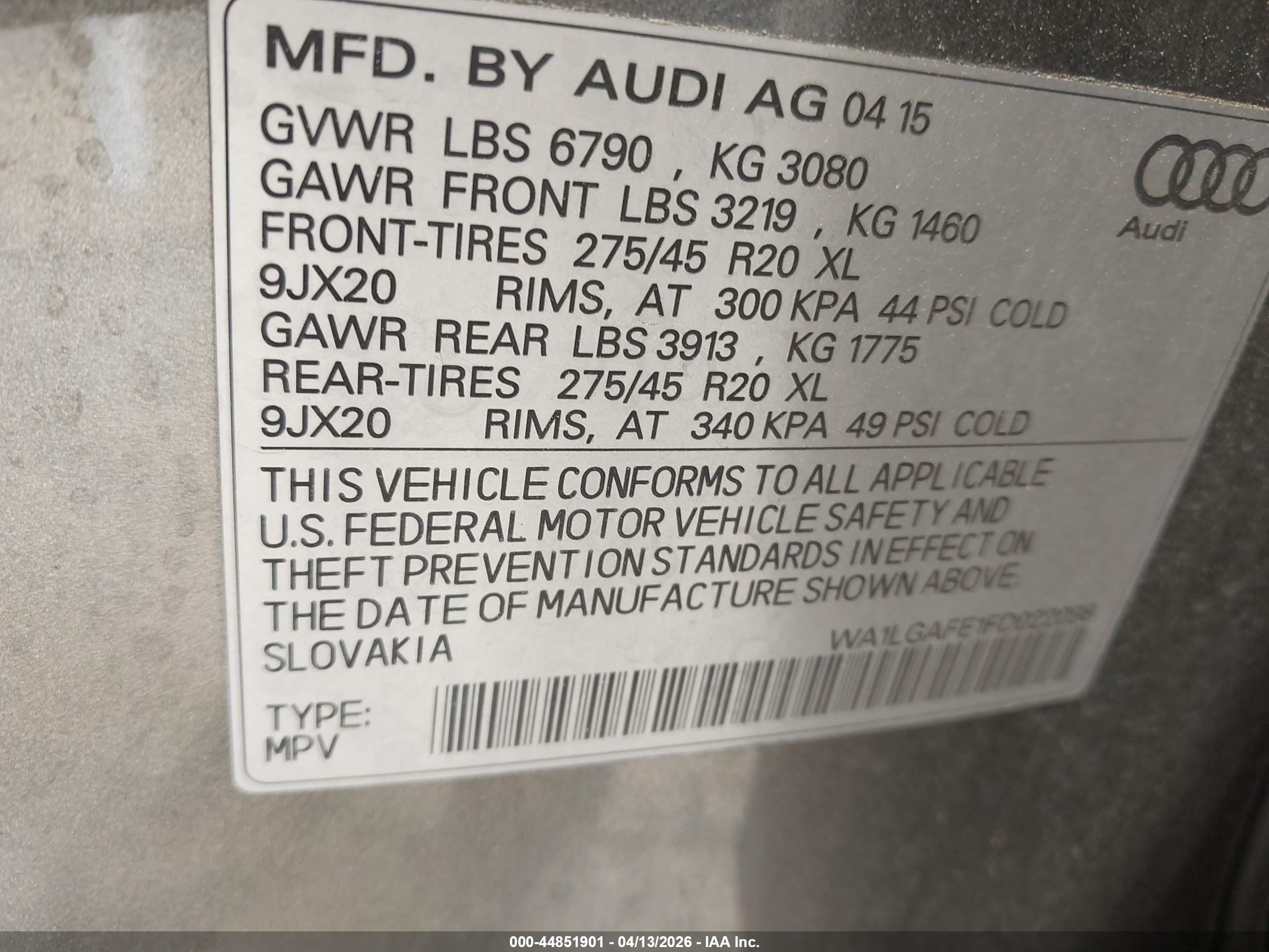 AUDI Q7 image 9