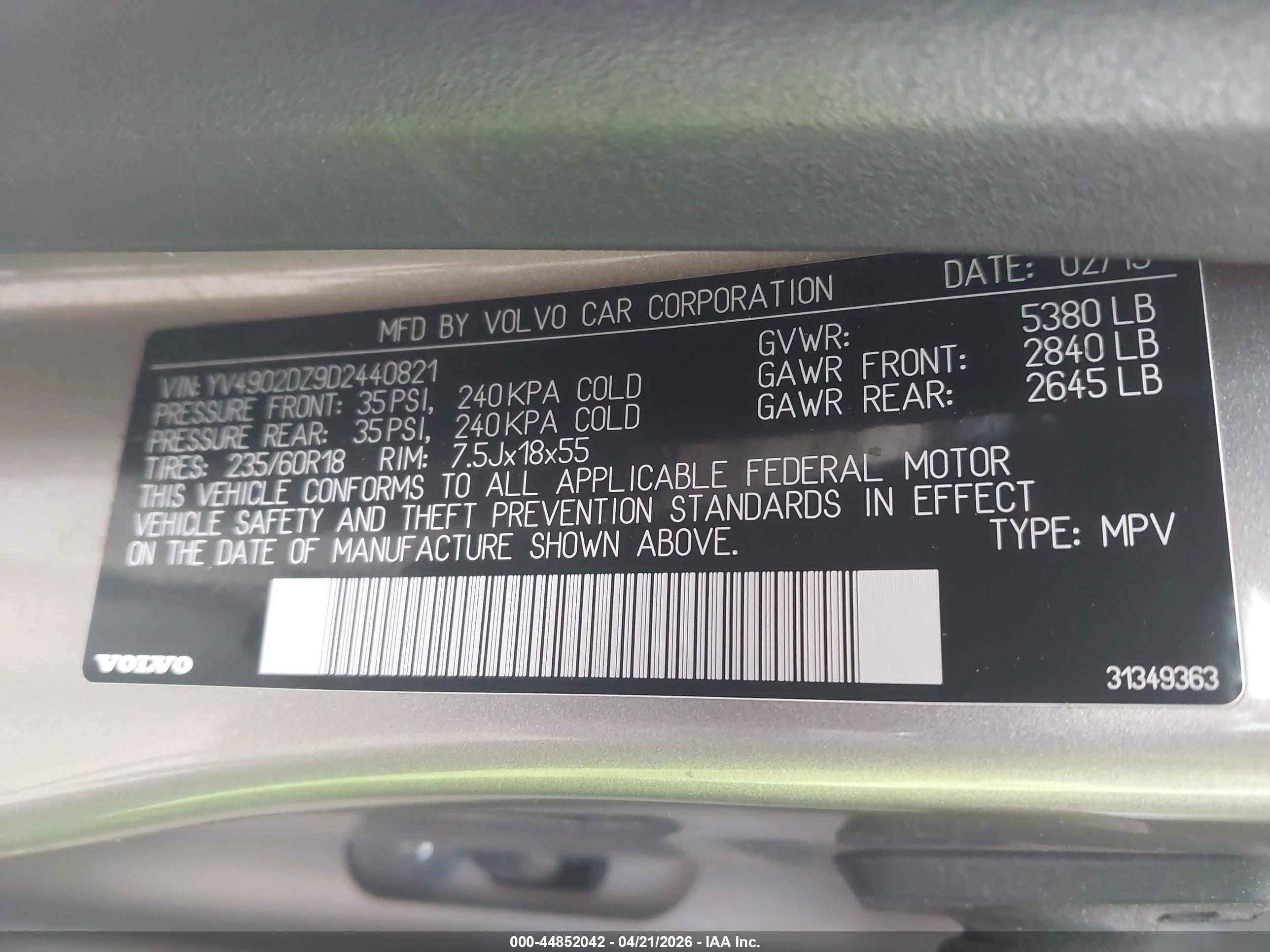 VOLVO XC60 image 9