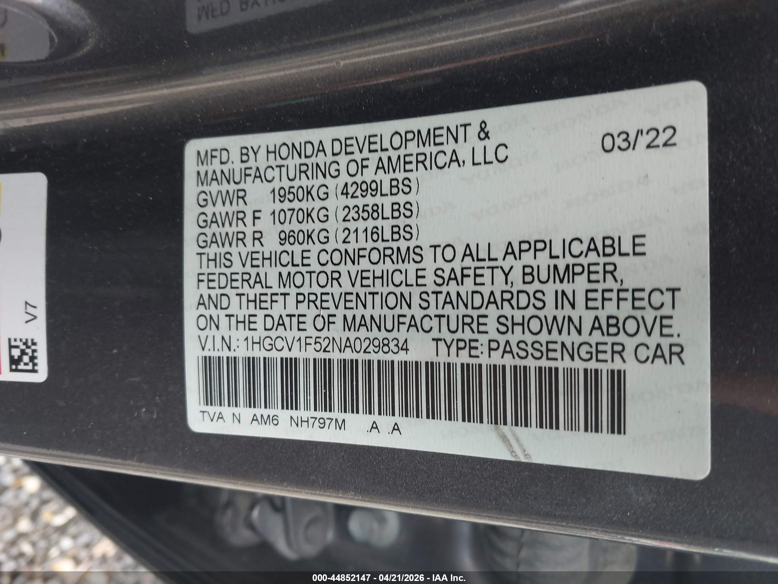 HONDA ACCORD image 9