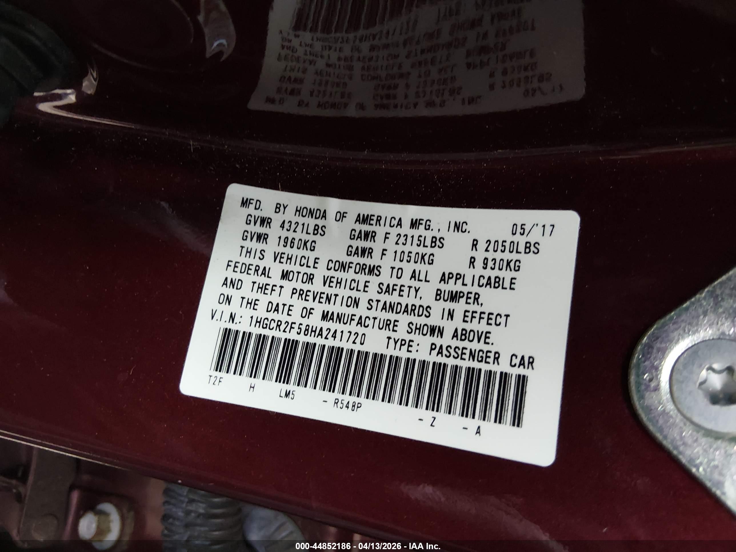 HONDA ACCORD image 9