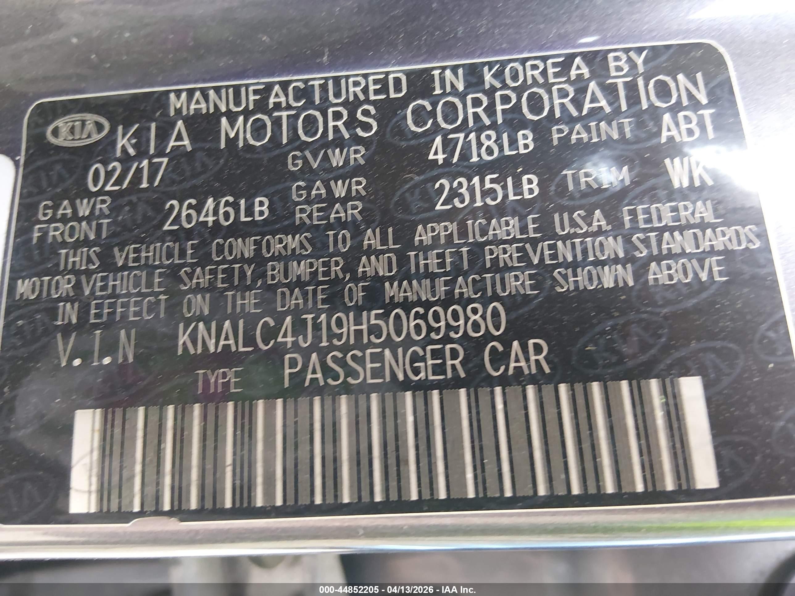 KIA CADENZA image 9