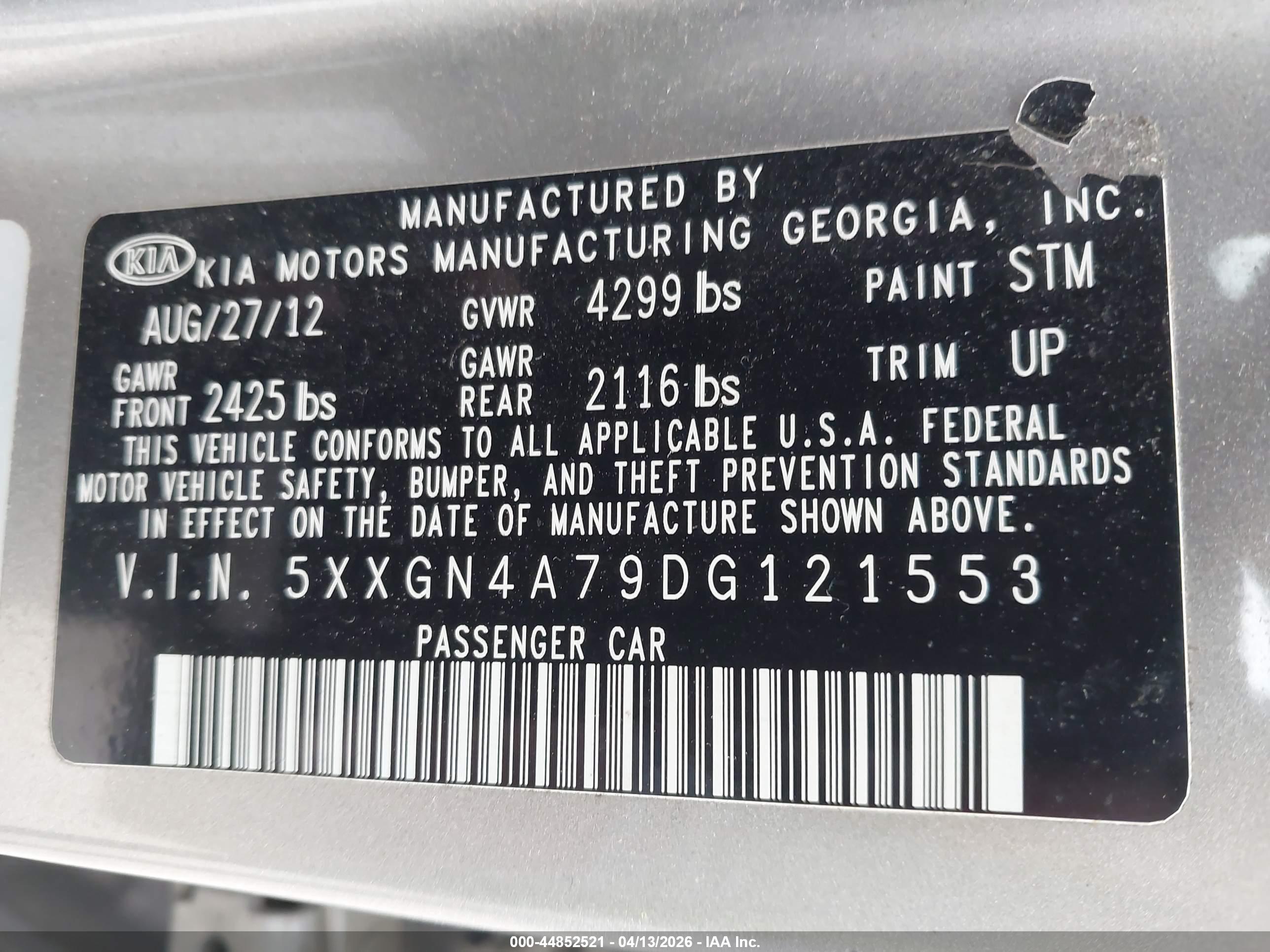 KIA OPTIMA image 9