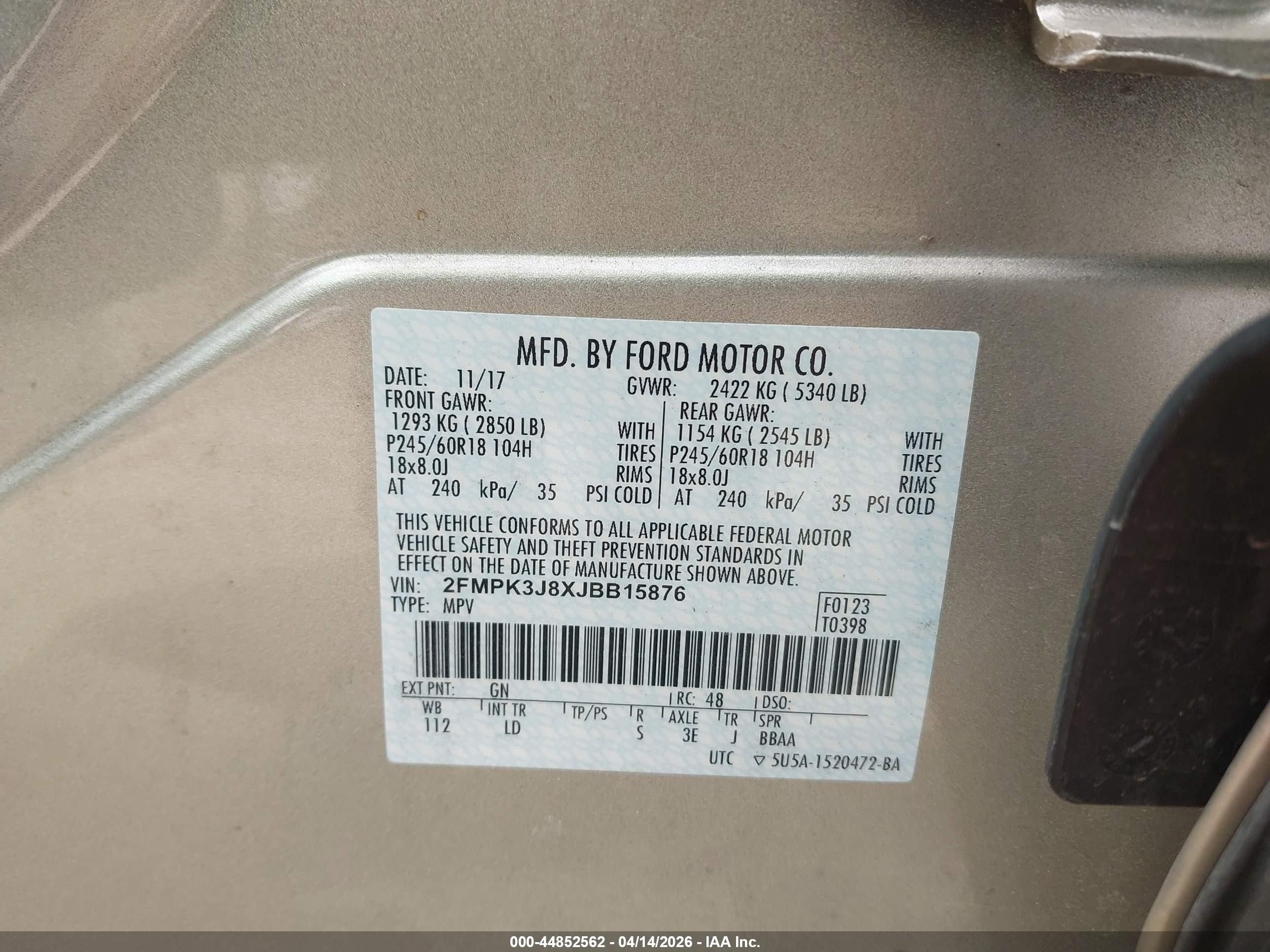 FORD EDGE image 9