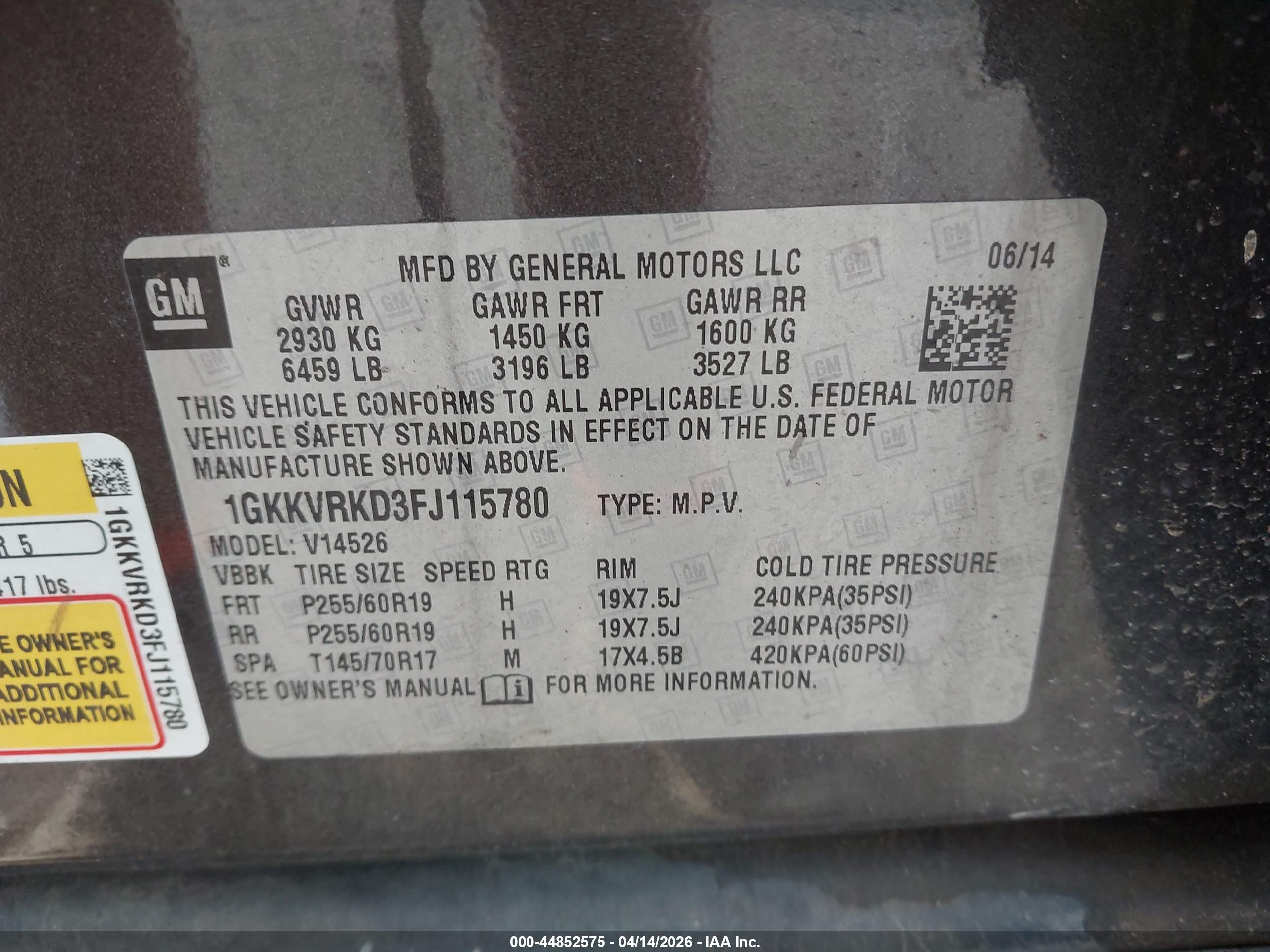 GMC ACADIA image 9