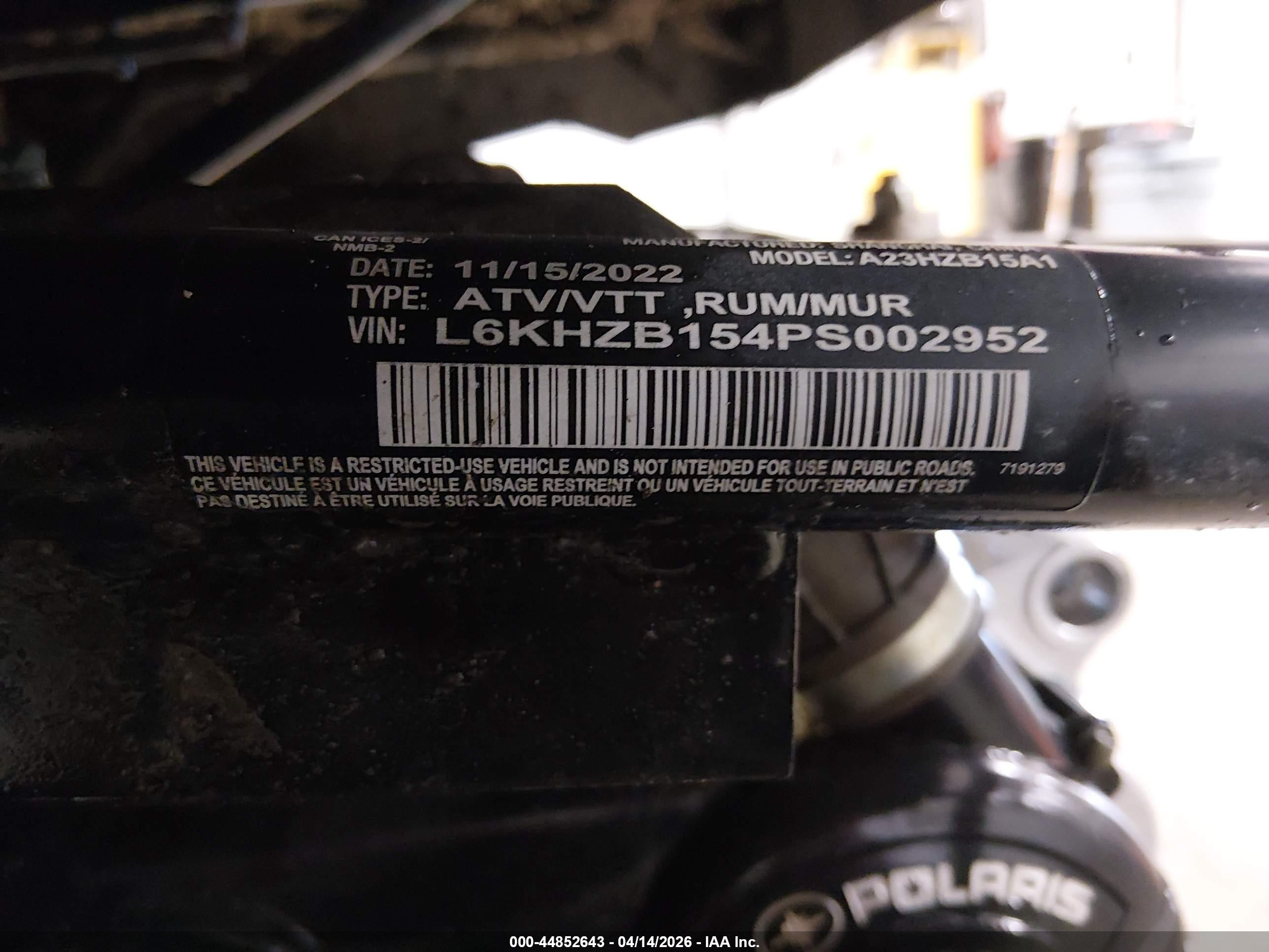 POLARIS RANGER image 10