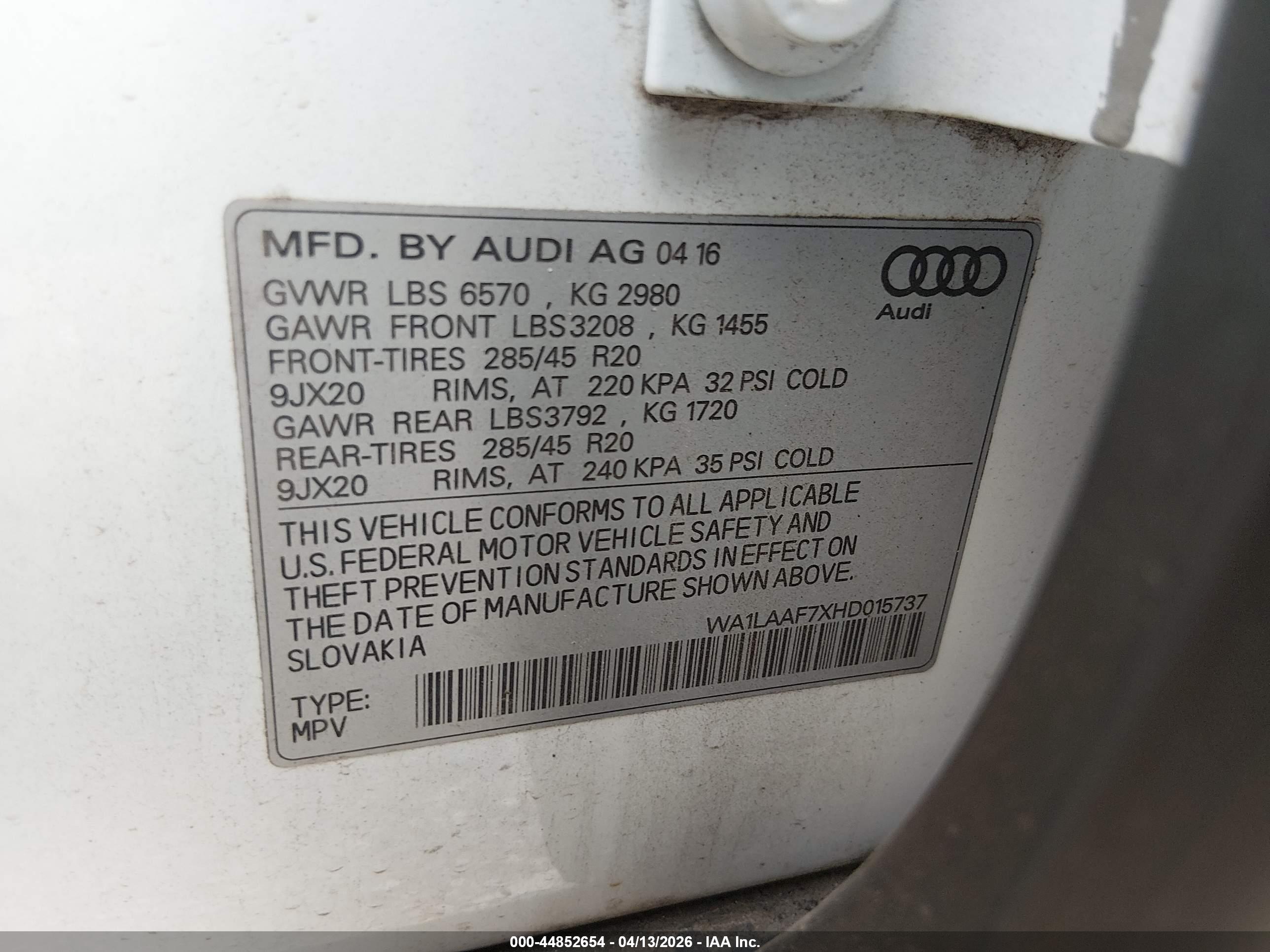 AUDI Q7 image 9