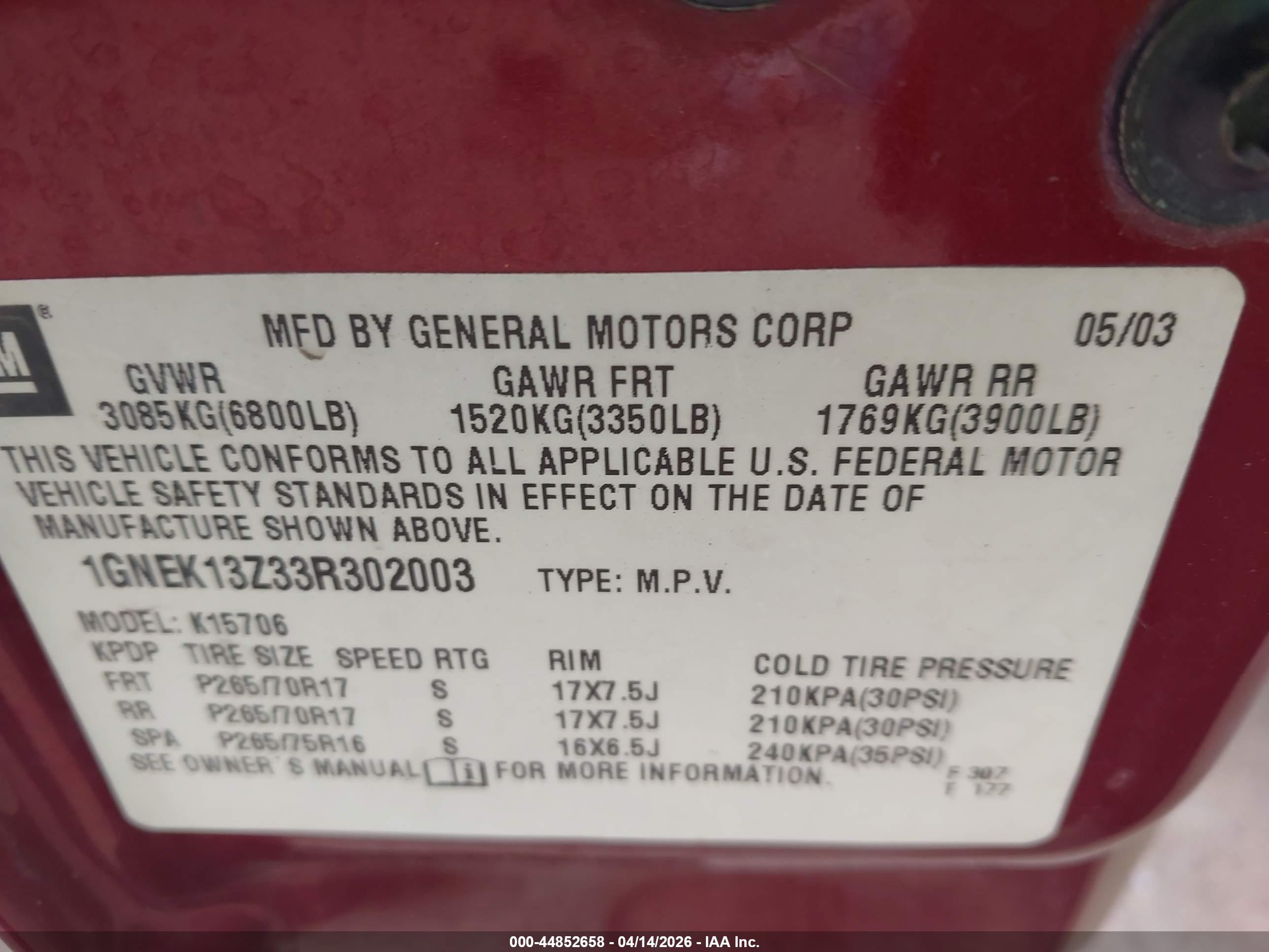 CHEVROLET TAHOE image 9