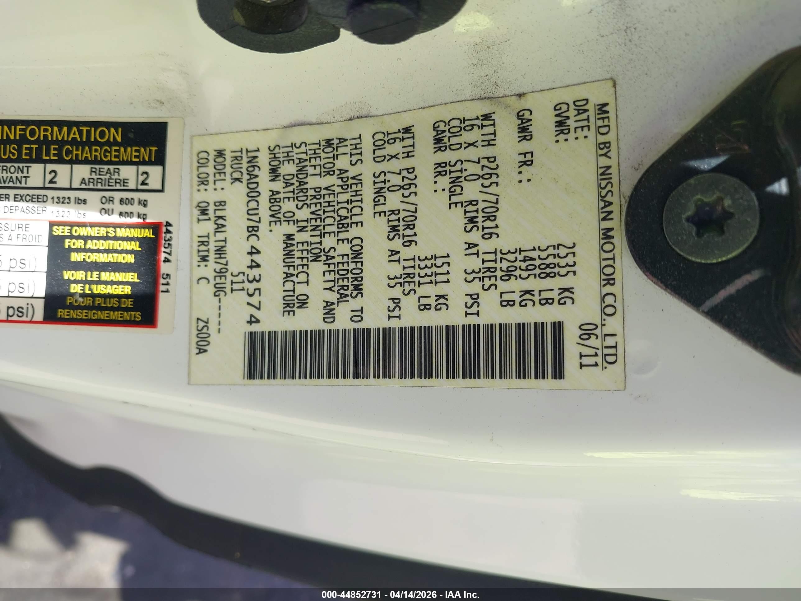 NISSAN FRONTIER image 9