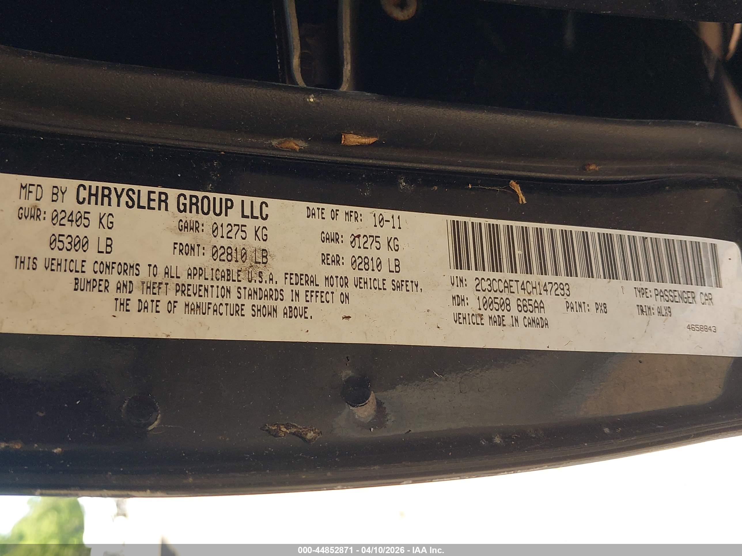 CHRYSLER 300C image 9