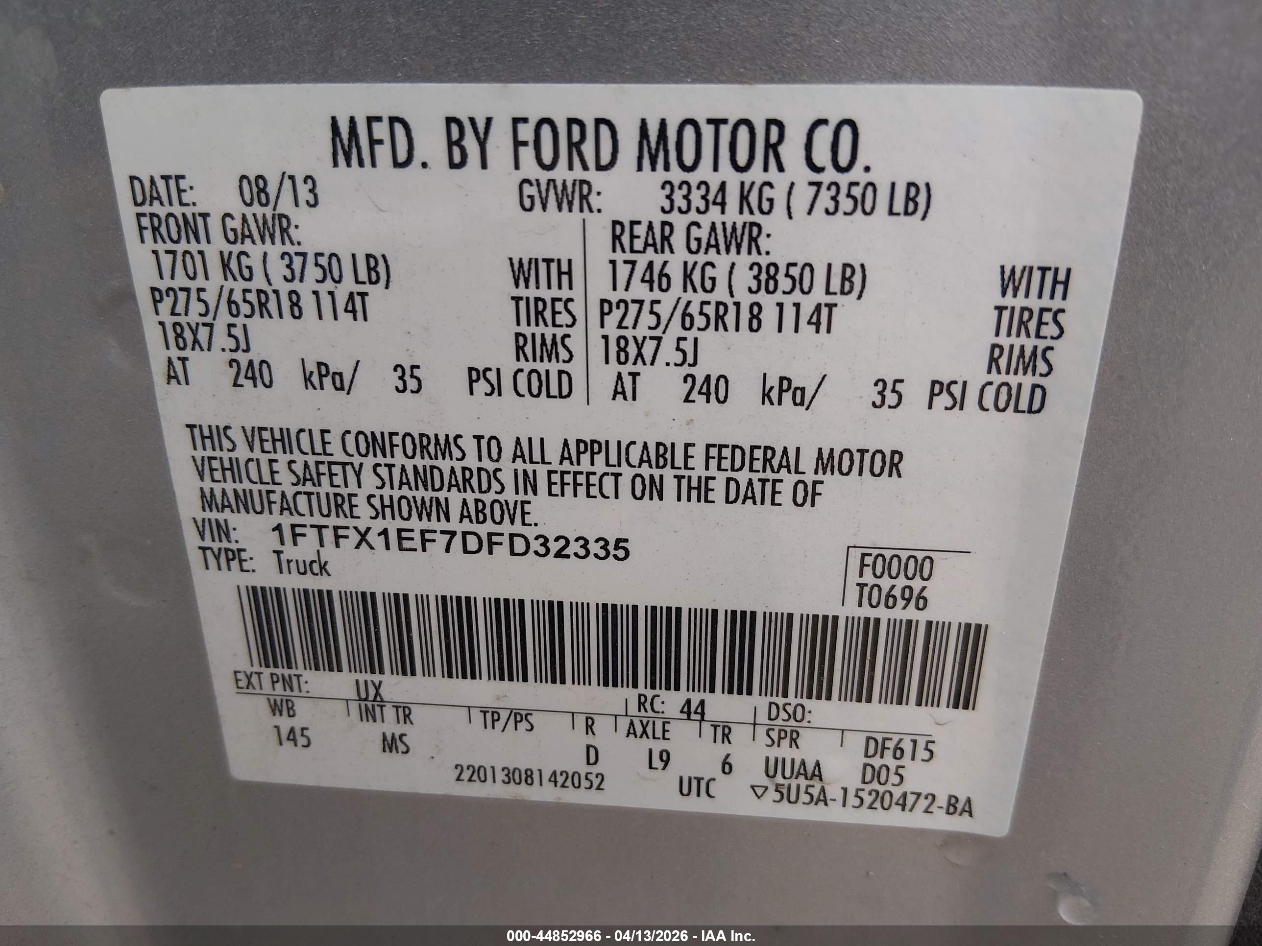 FORD F-150 image 9