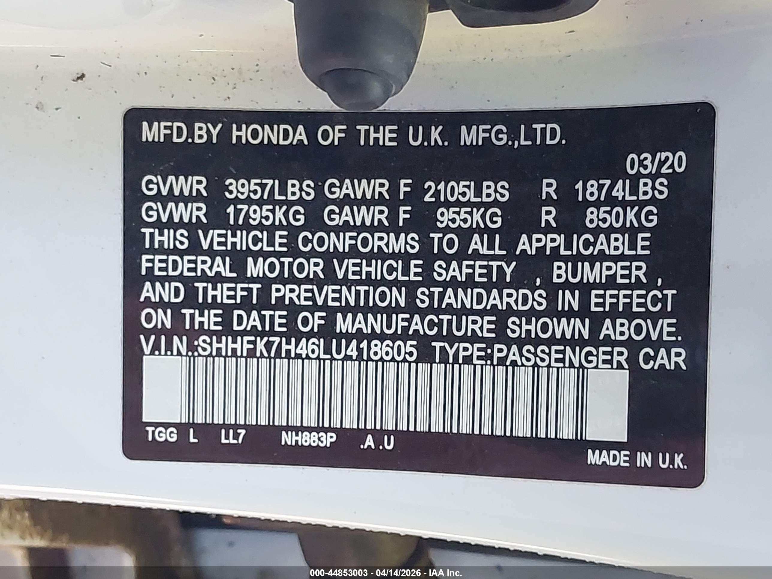 HONDA CIVIC image 9