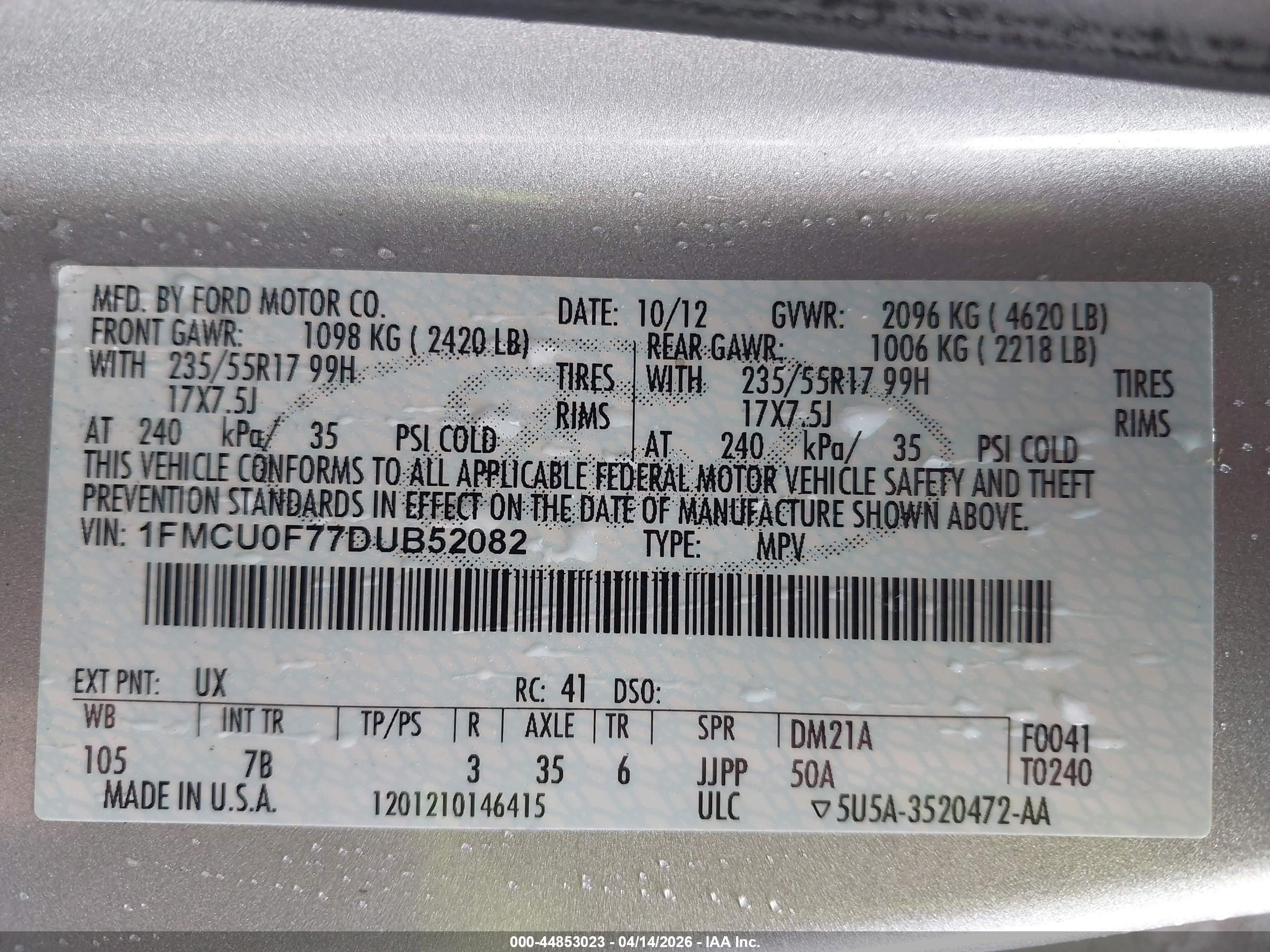 FORD ESCAPE image 9