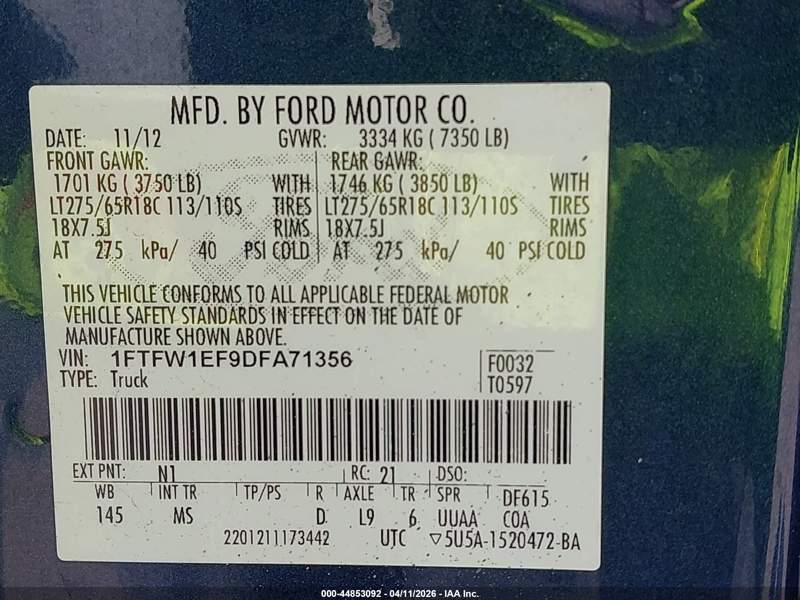 FORD F-150 image 9