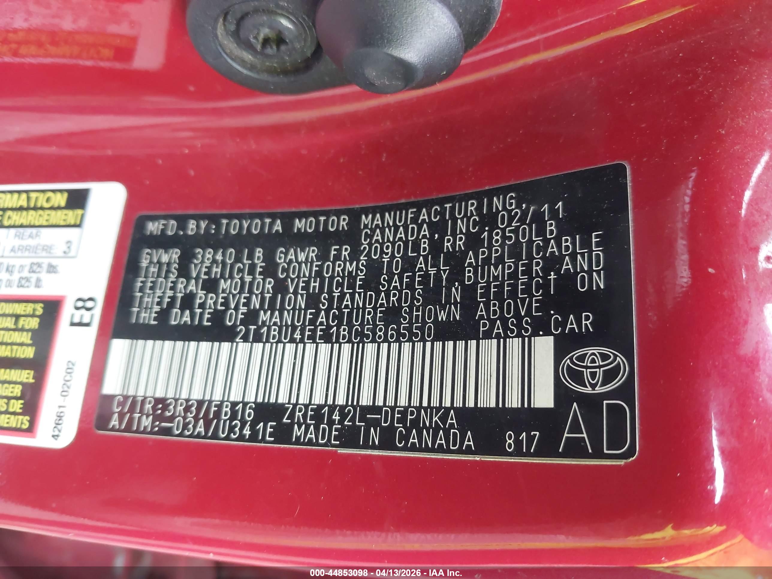 TOYOTA COROLLA image 9