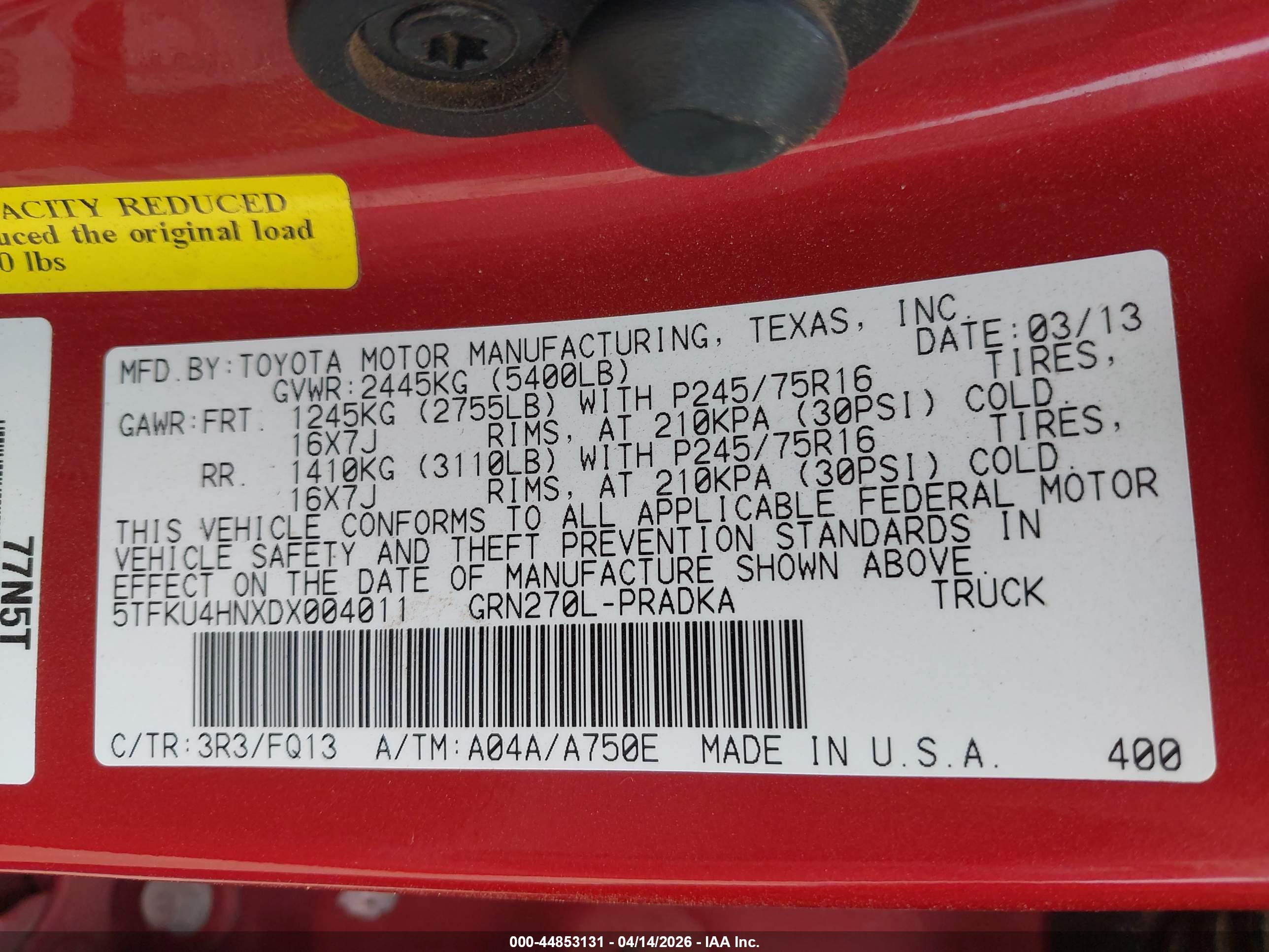 TOYOTA TACOMA image 9