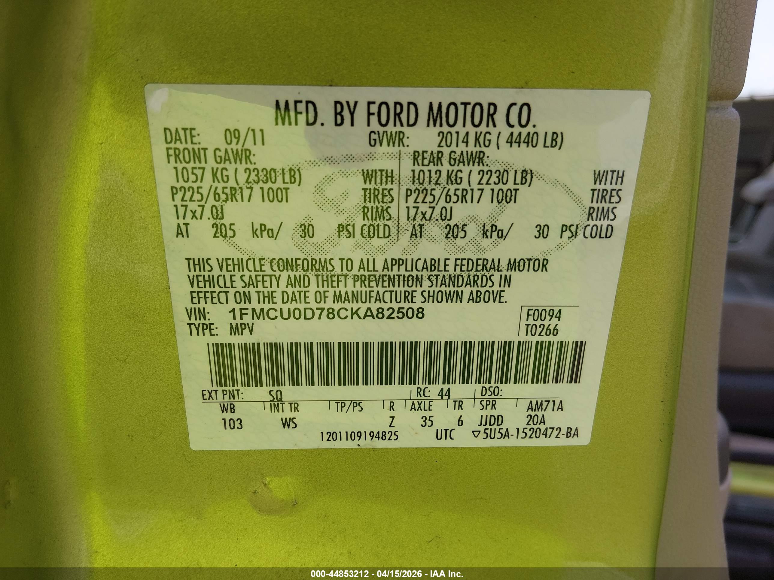 FORD ESCAPE image 9