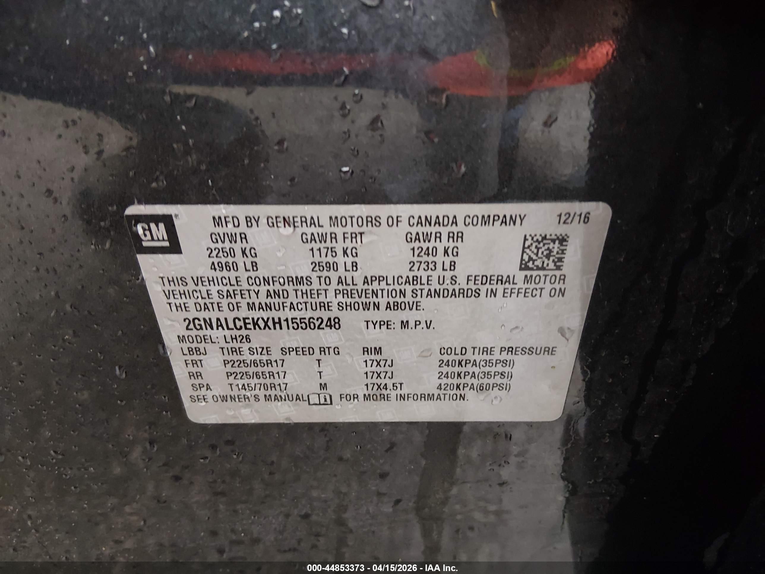 CHEVROLET EQUINOX image 9