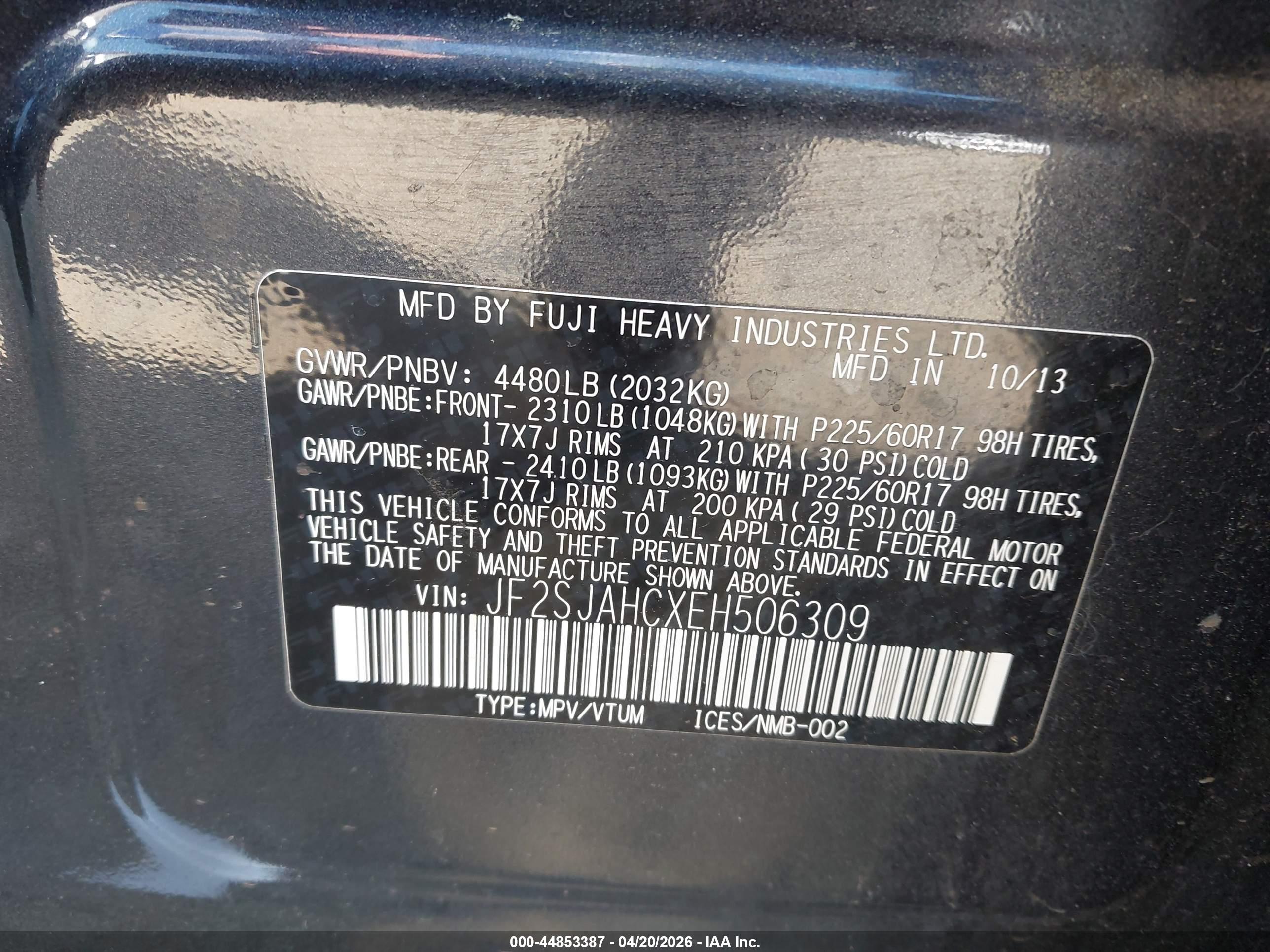 SUBARU FORESTER image 9