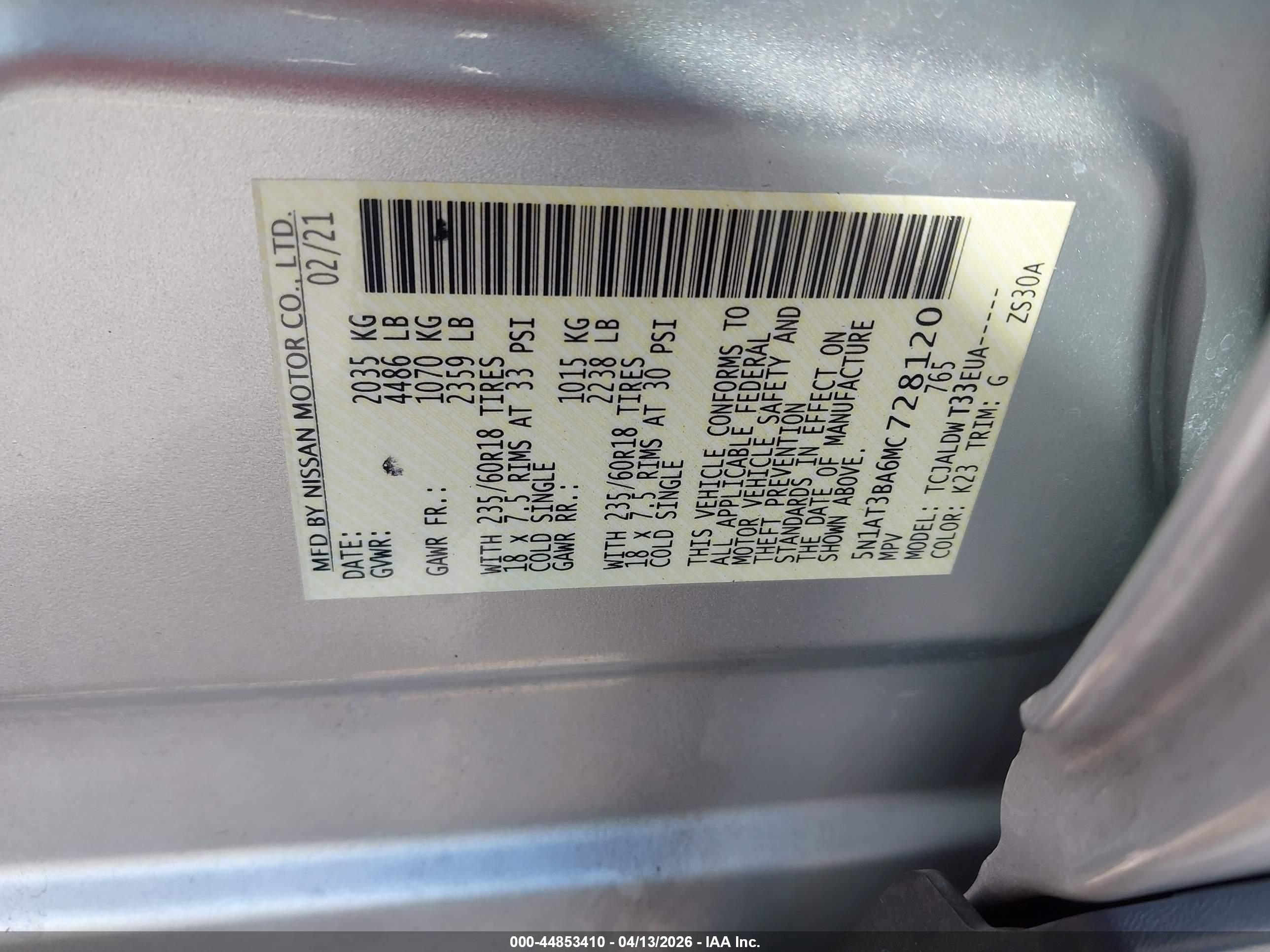 NISSAN ROGUE image 9