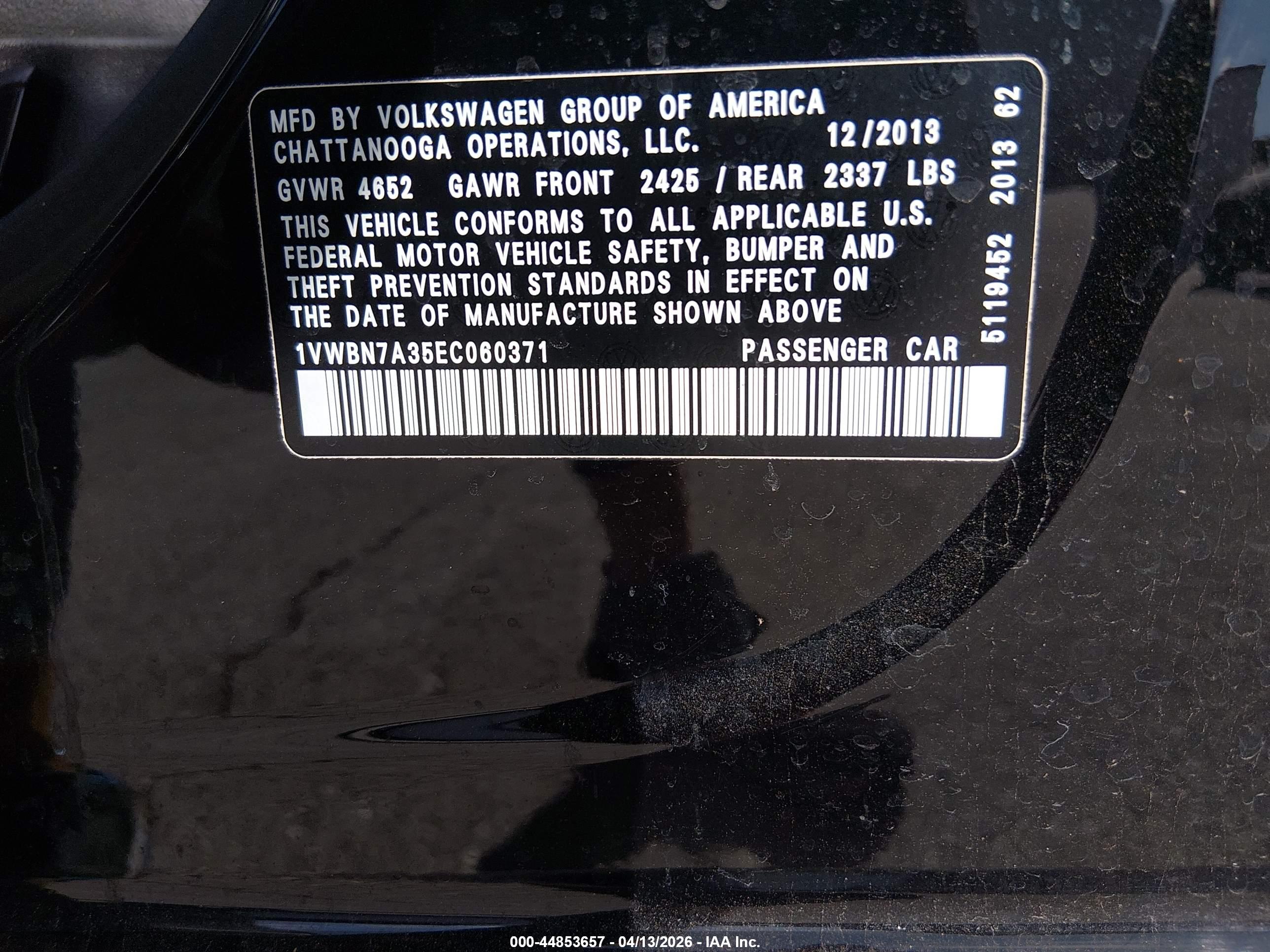 VOLKSWAGEN PASSAT image 9
