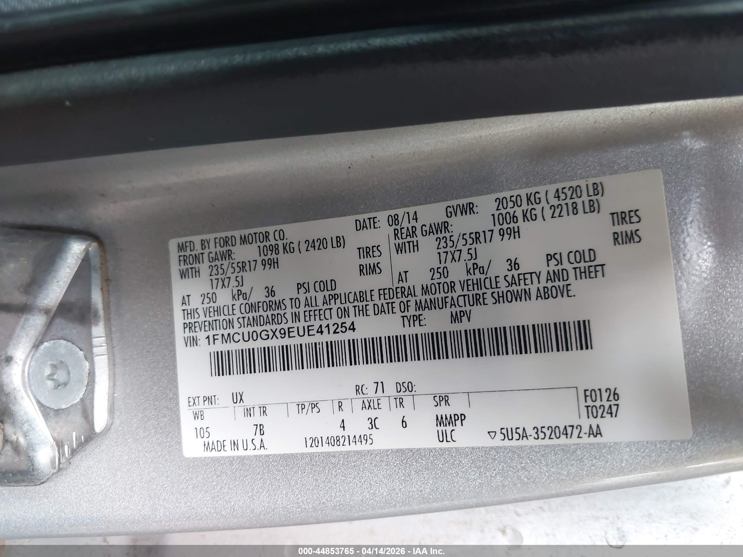 FORD ESCAPE image 9