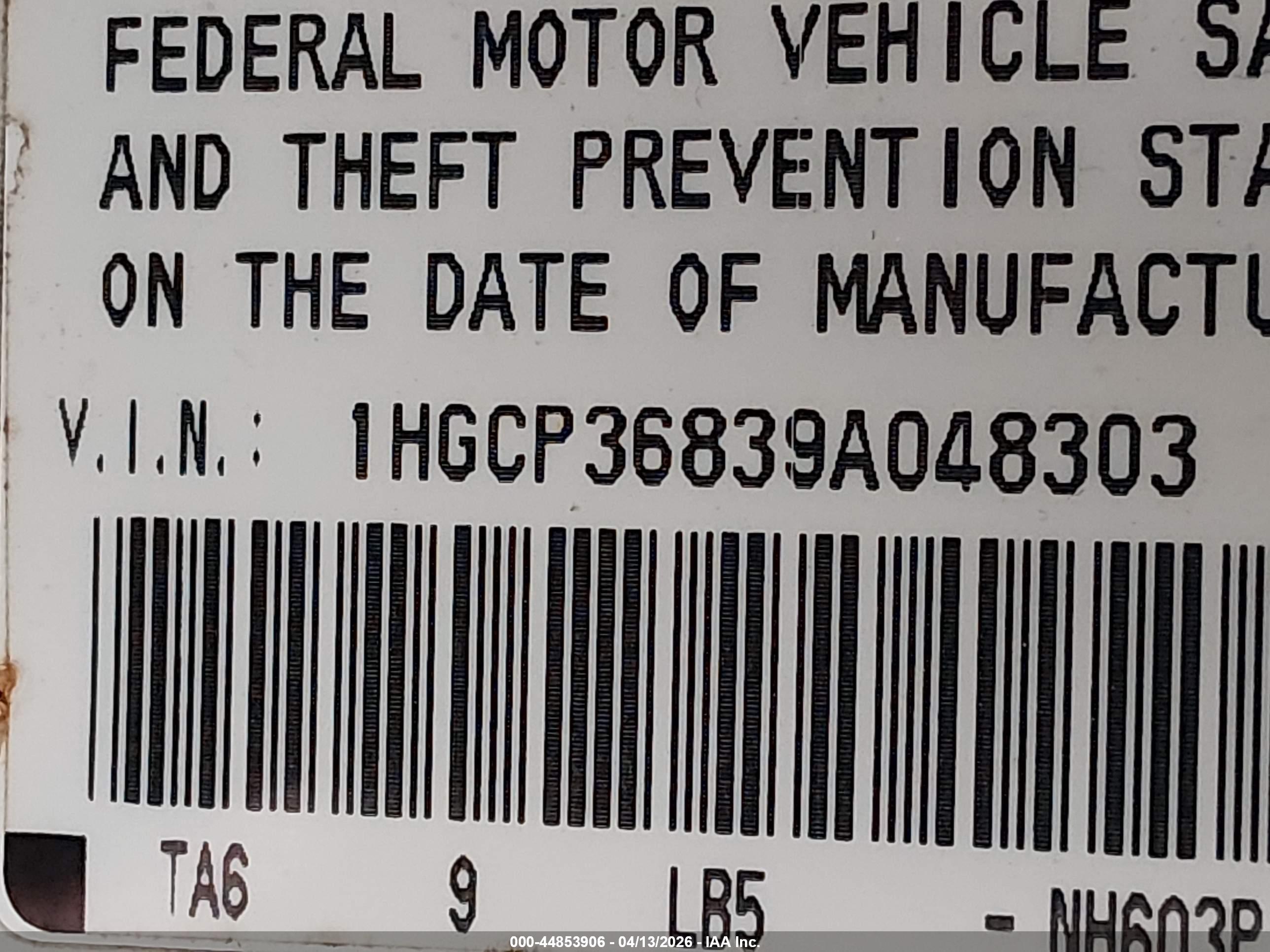 HONDA ACCORD image 9