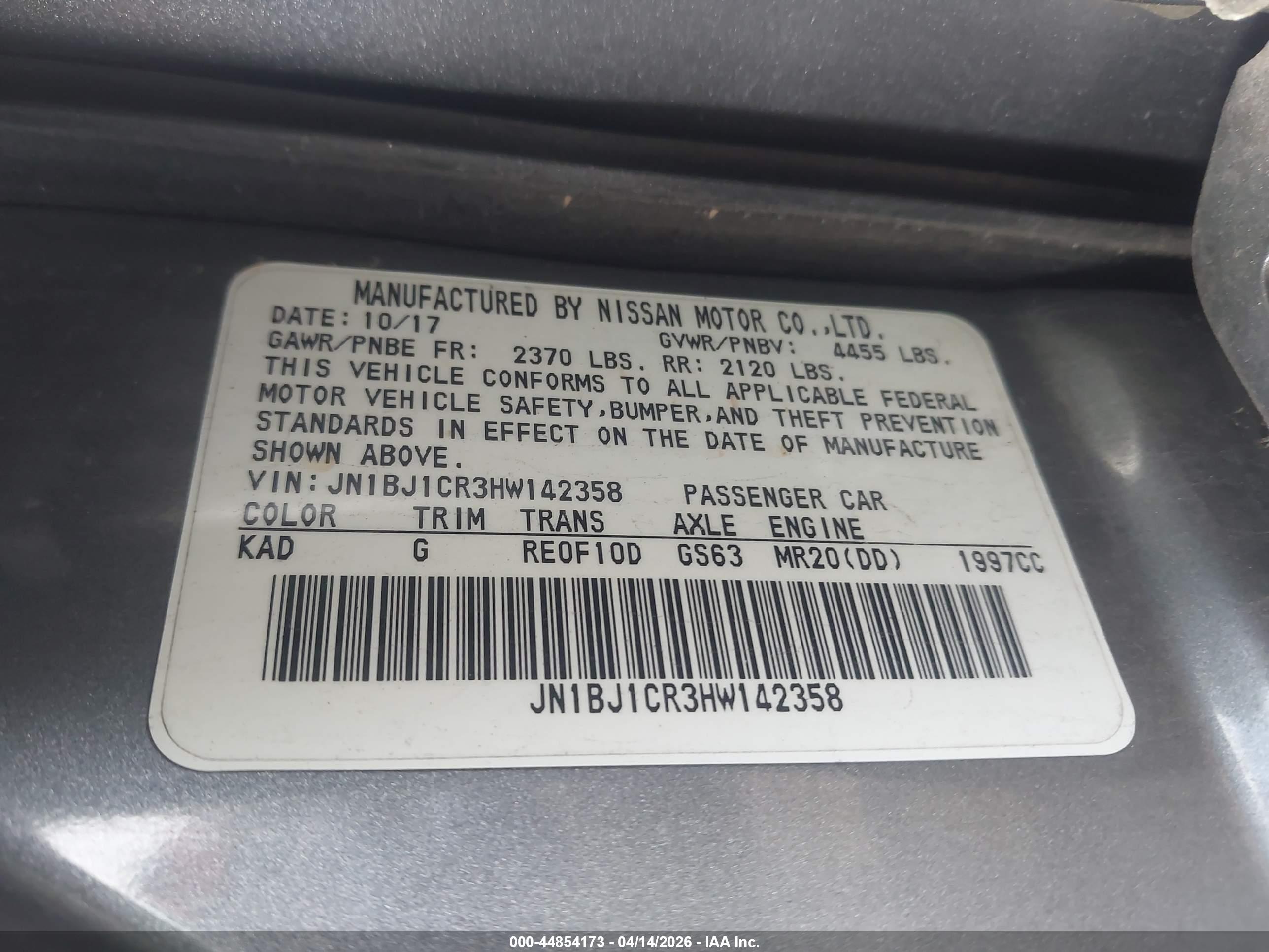 NISSAN ROGUE image 9