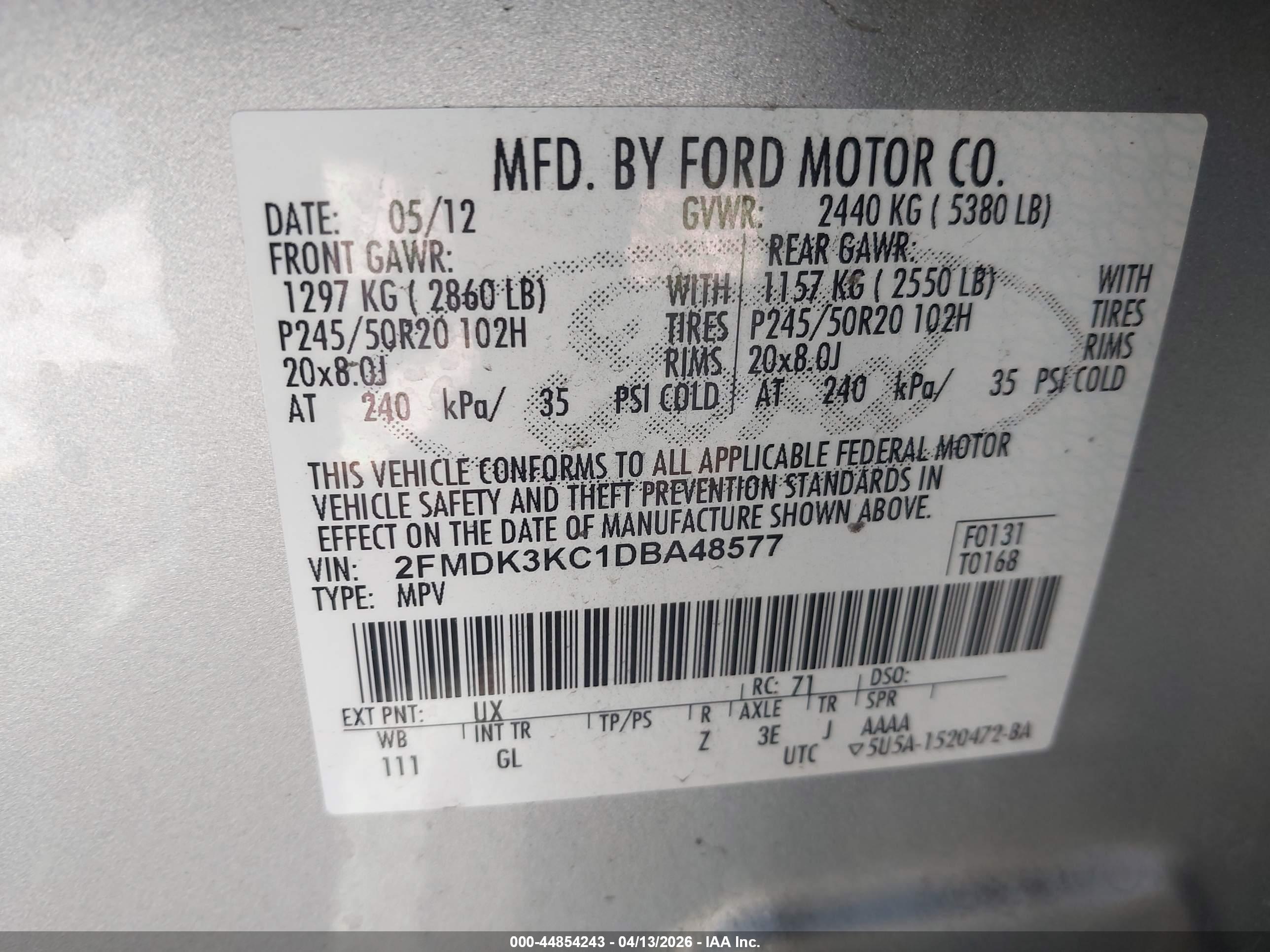 FORD EDGE image 9