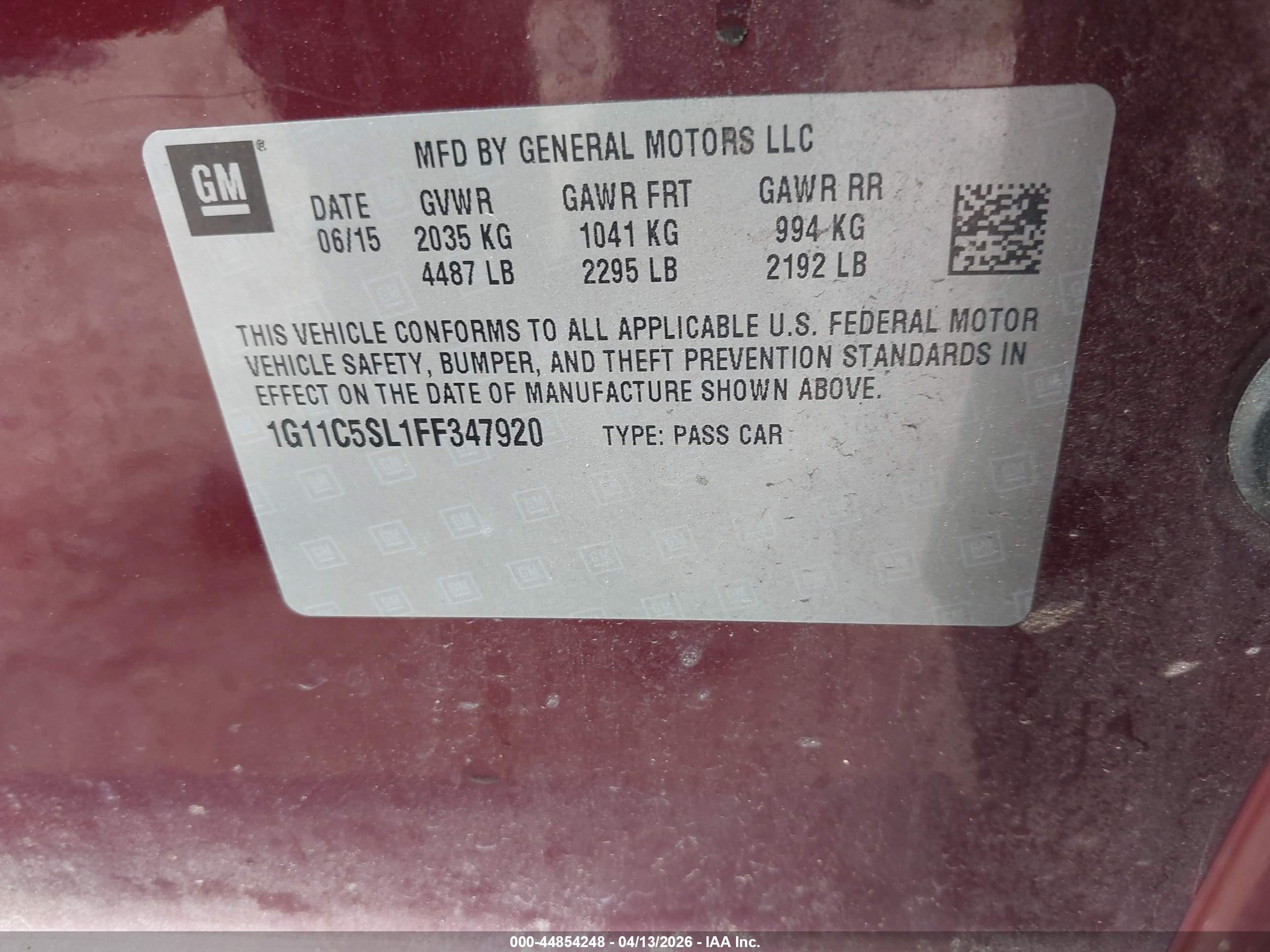 CHEVROLET MALIBU image 9