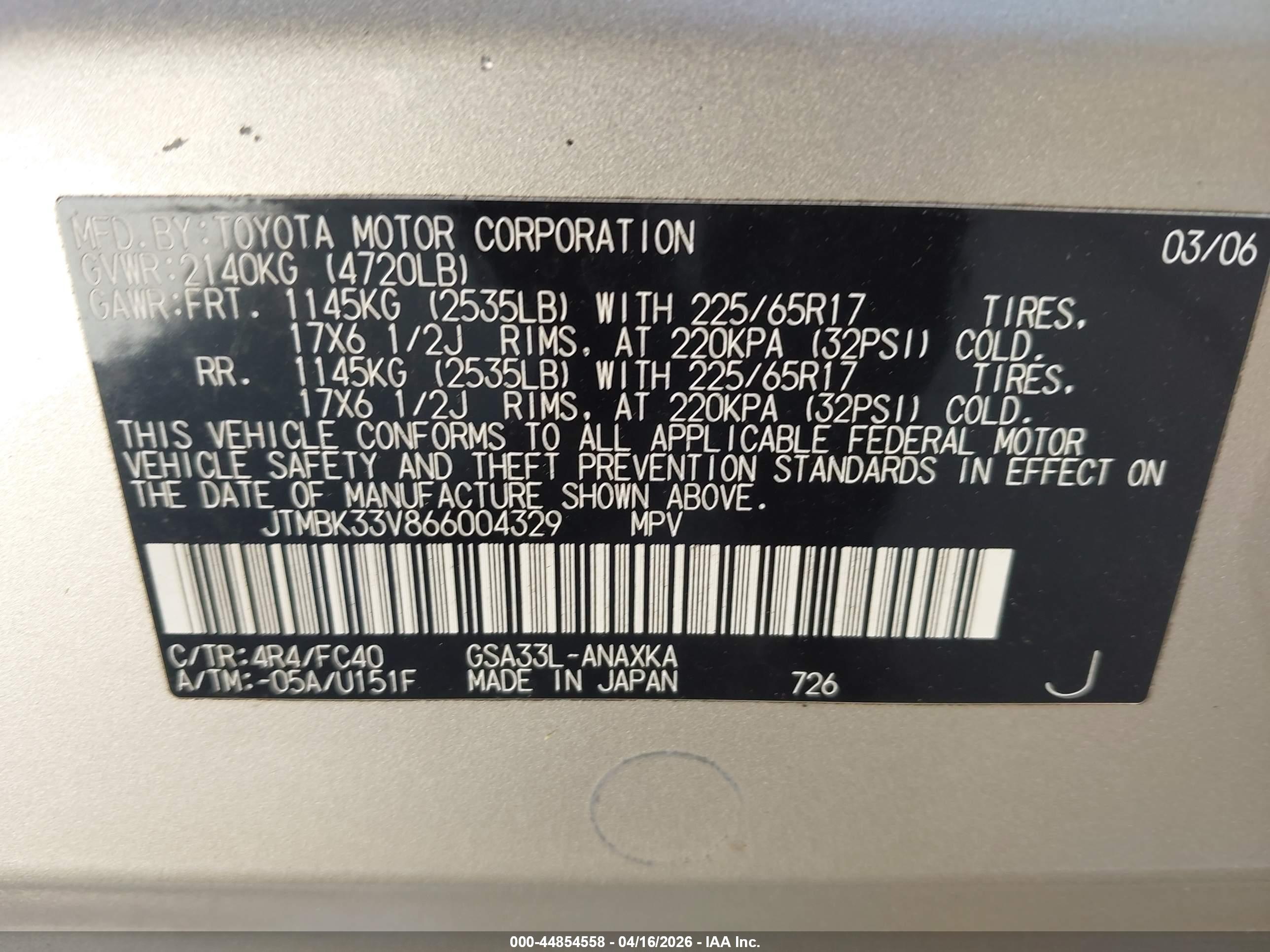 TOYOTA RAV4 image 9