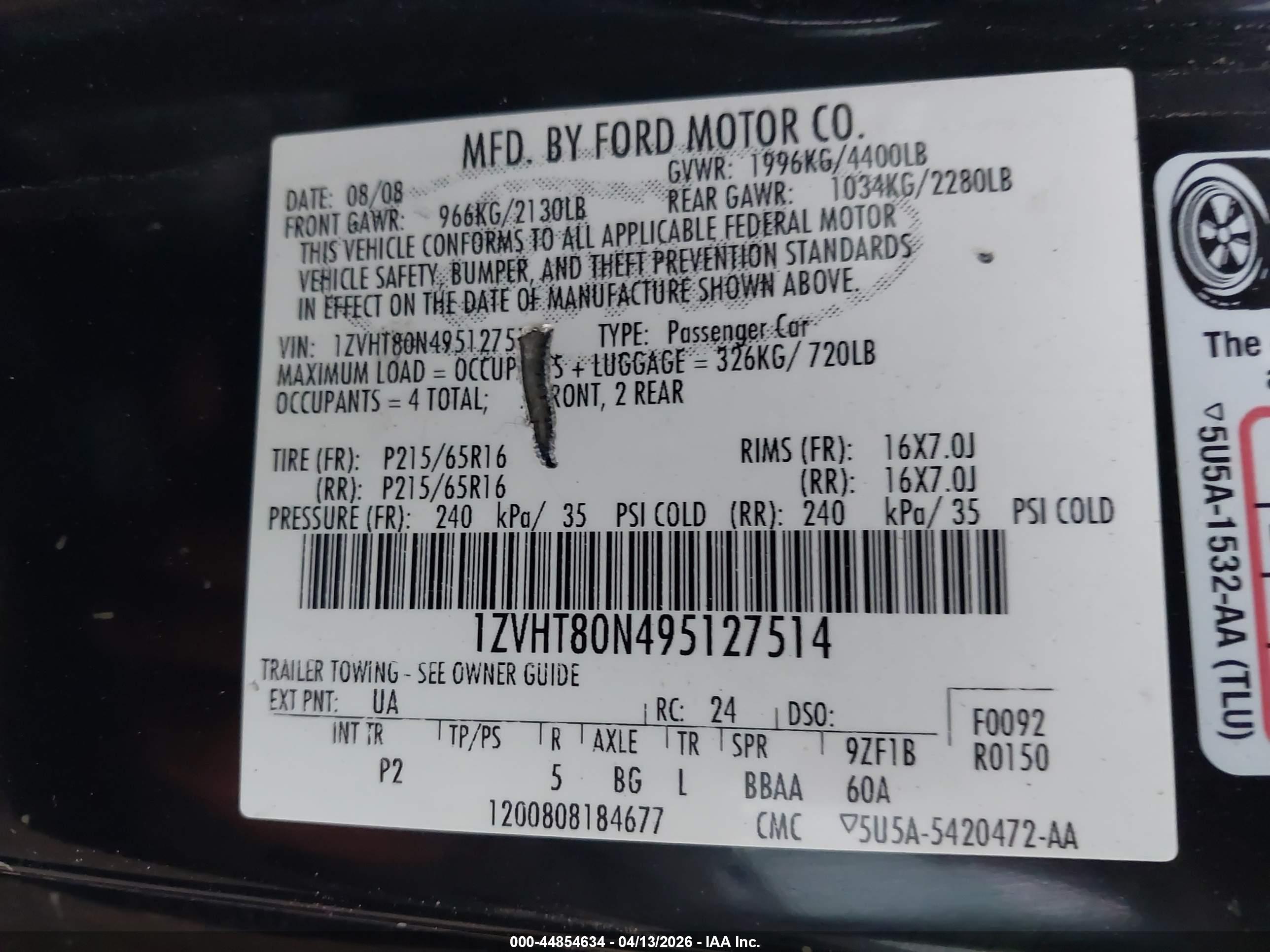 FORD MUSTANG image 9