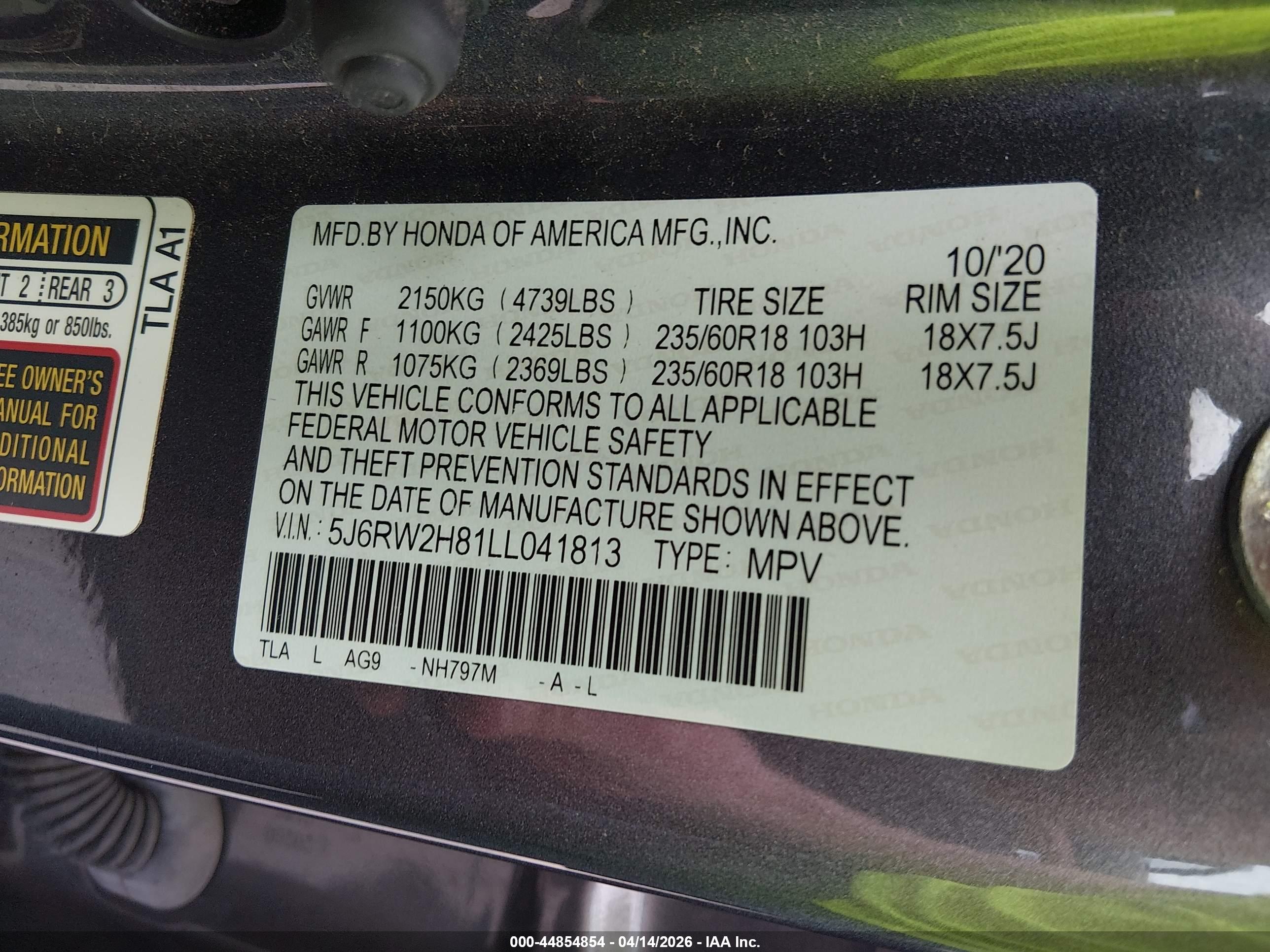 HONDA CR-V image 9