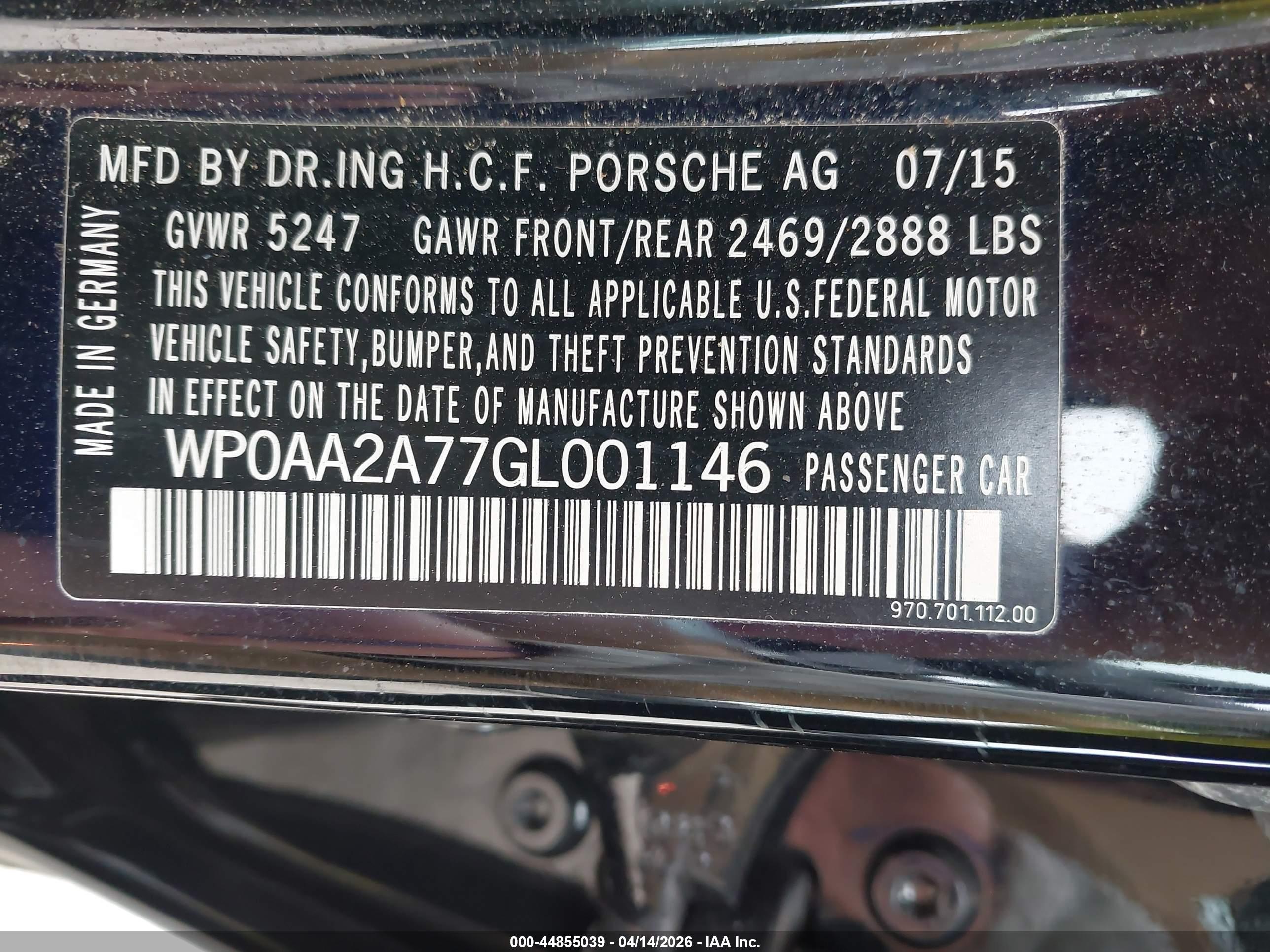 PORSCHE PANAMERA image 9