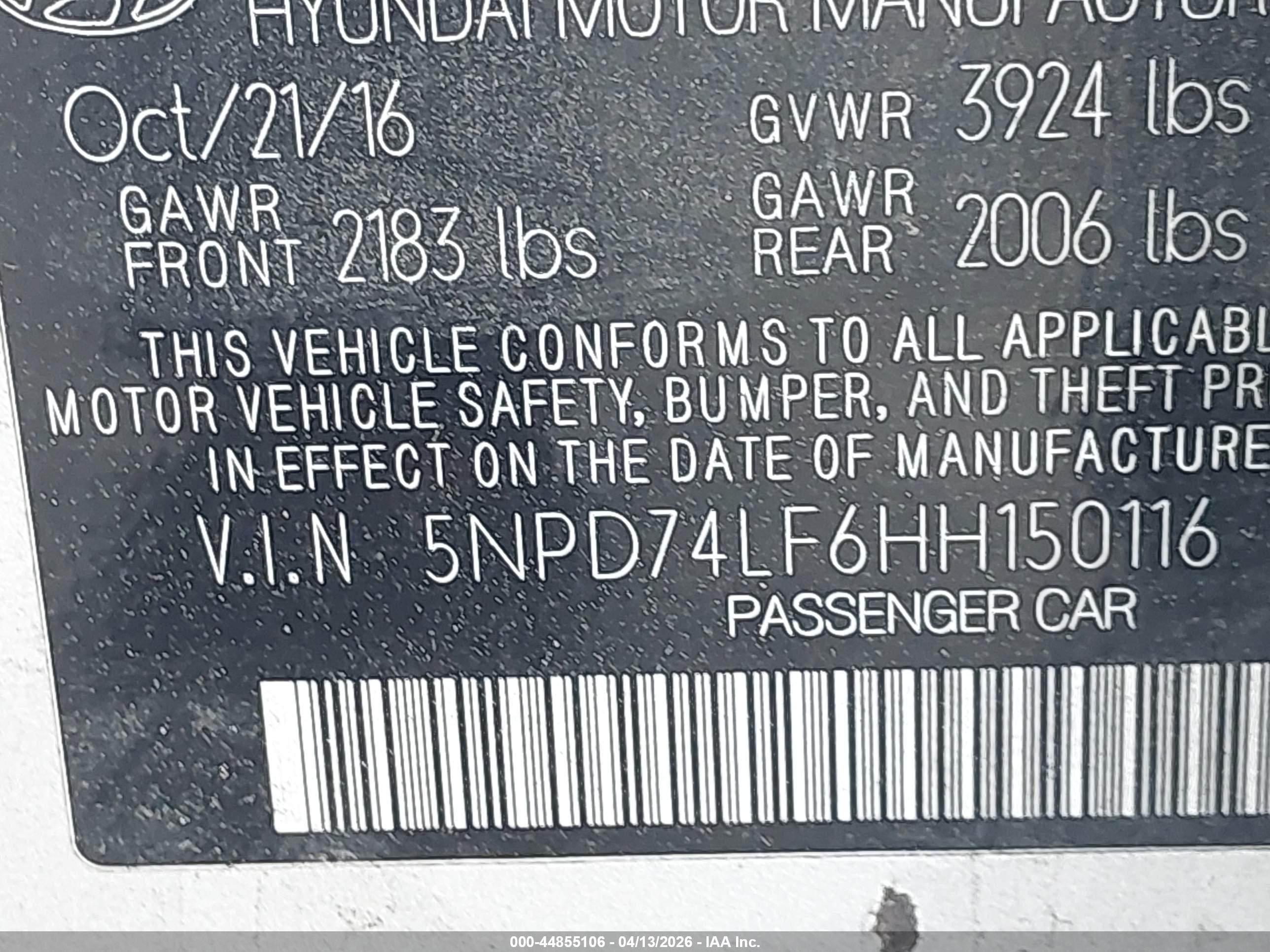 HYUNDAI ELANTRA image 9