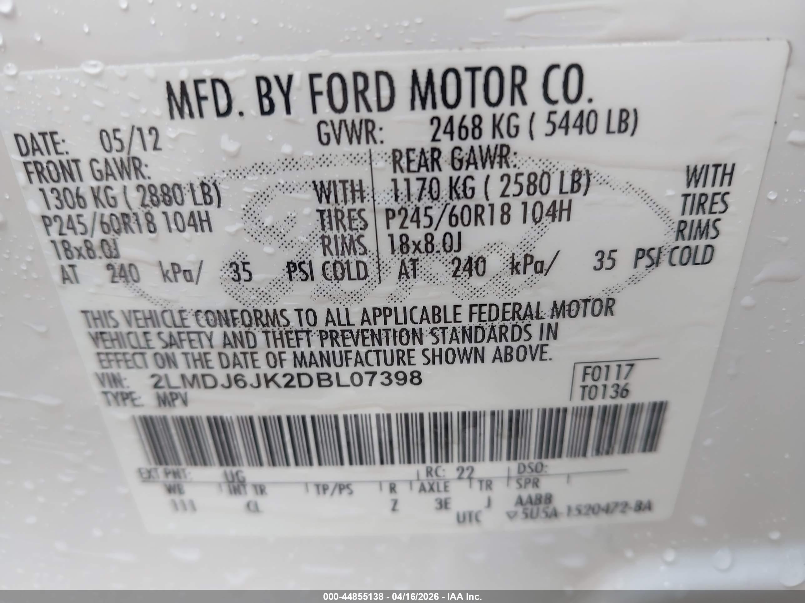 LINCOLN MKX image 9