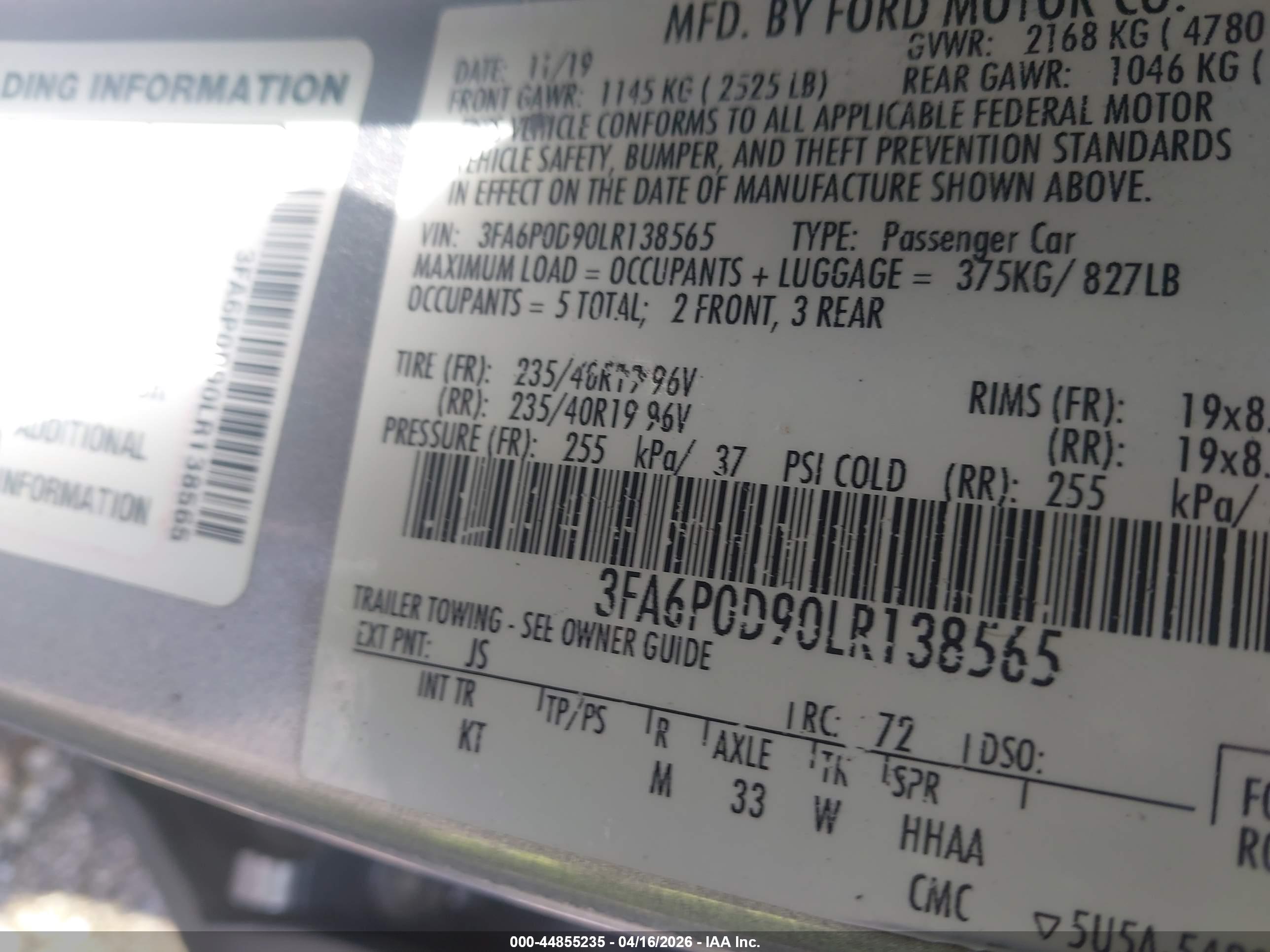 FORD FUSION image 9