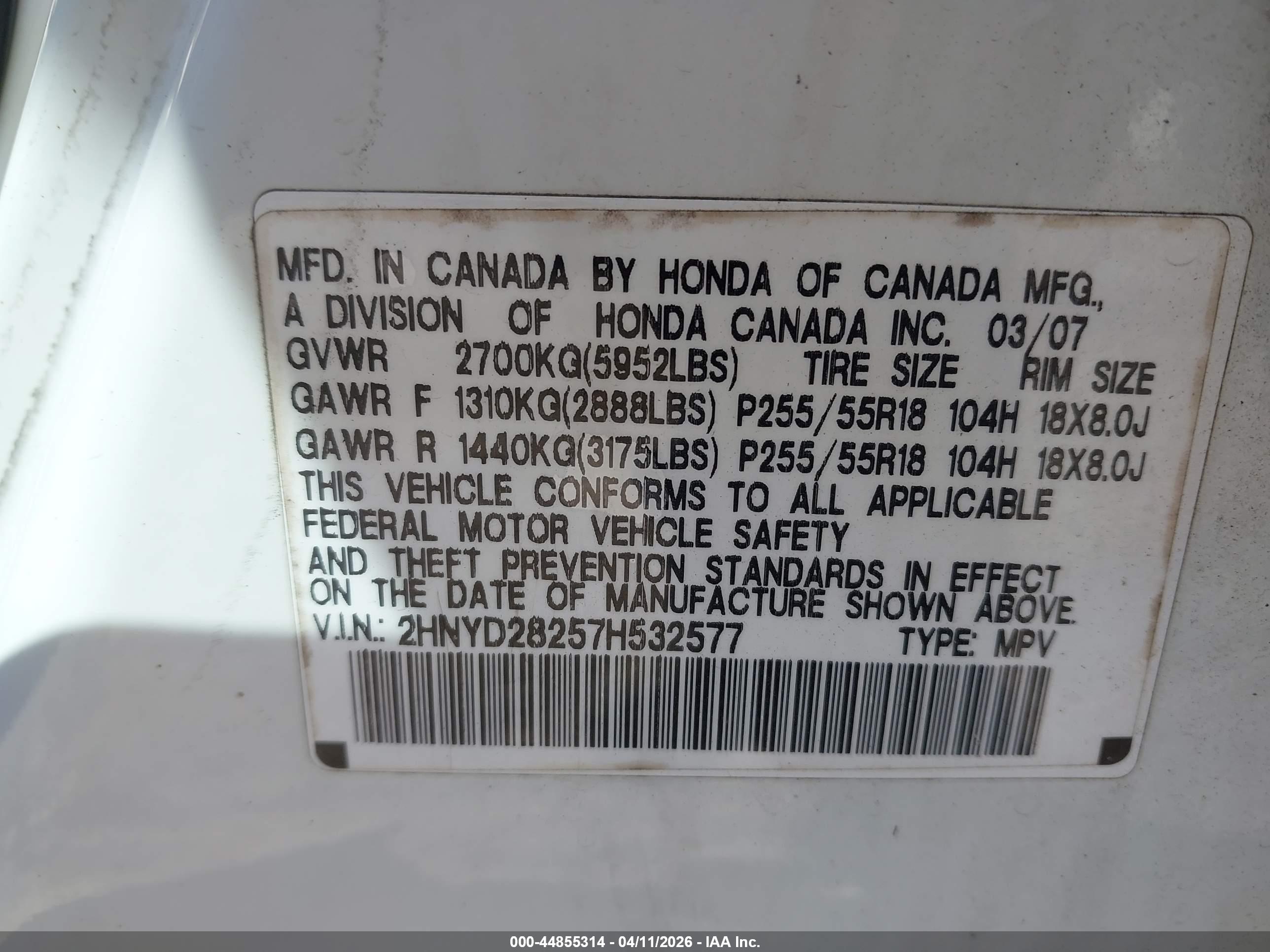 ACURA MDX image 9