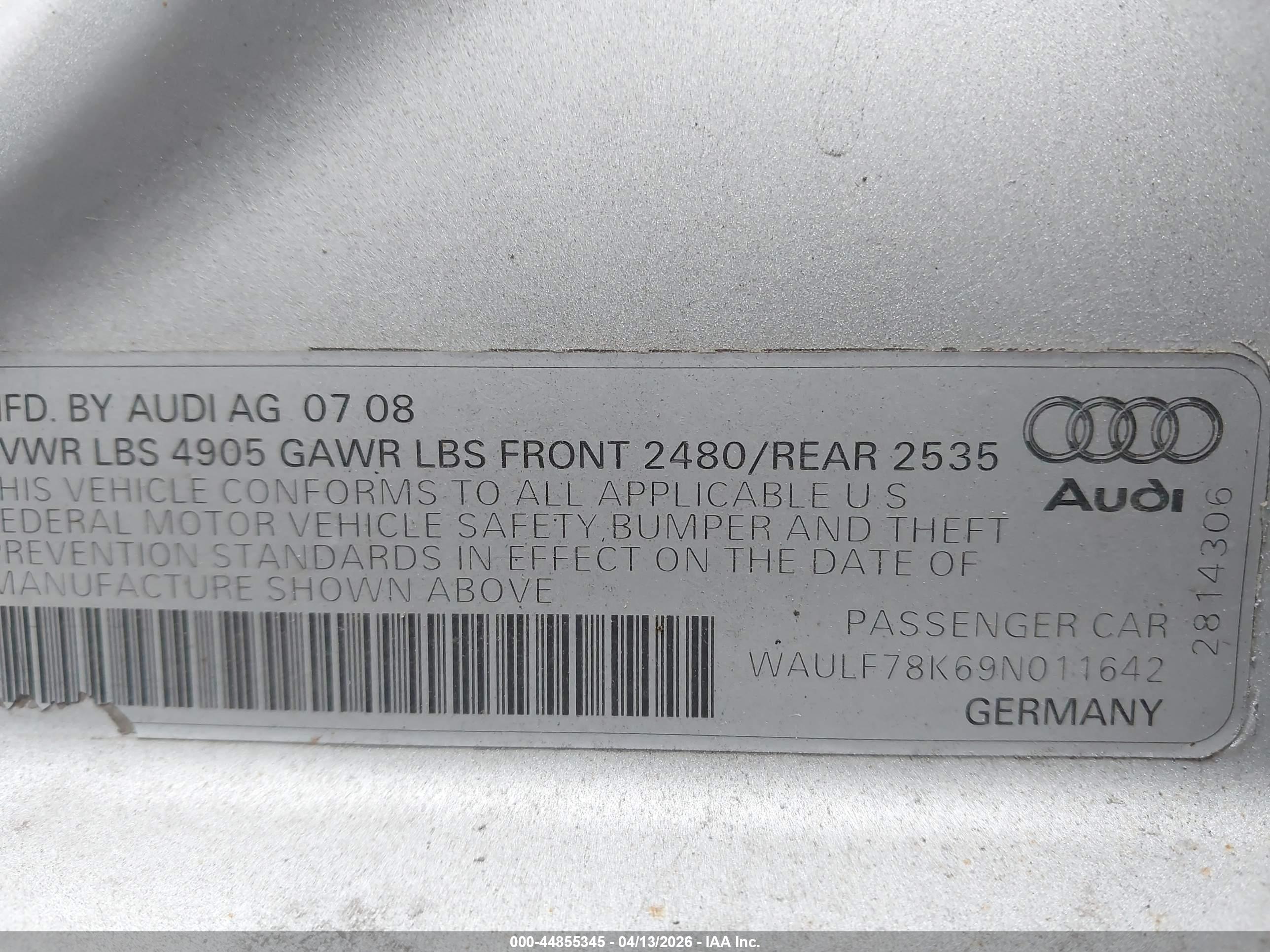 AUDI A4 image 9