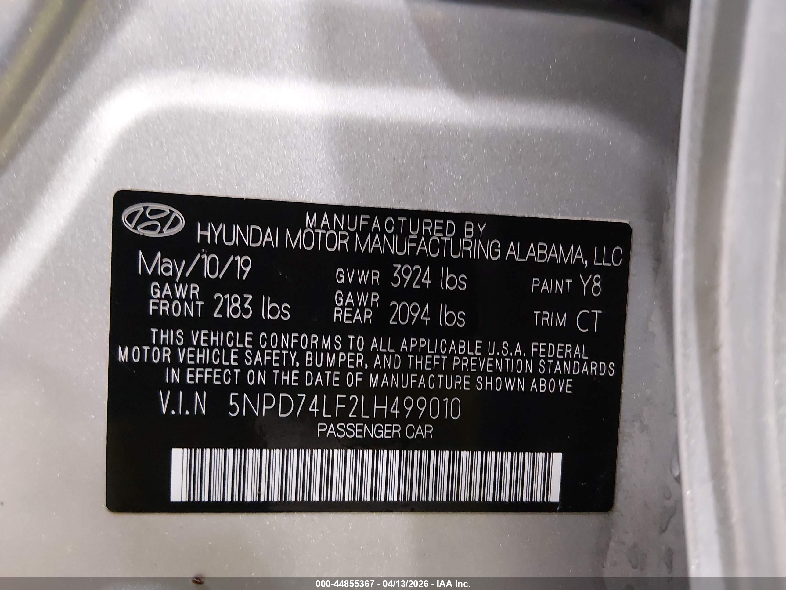 HYUNDAI ELANTRA image 9
