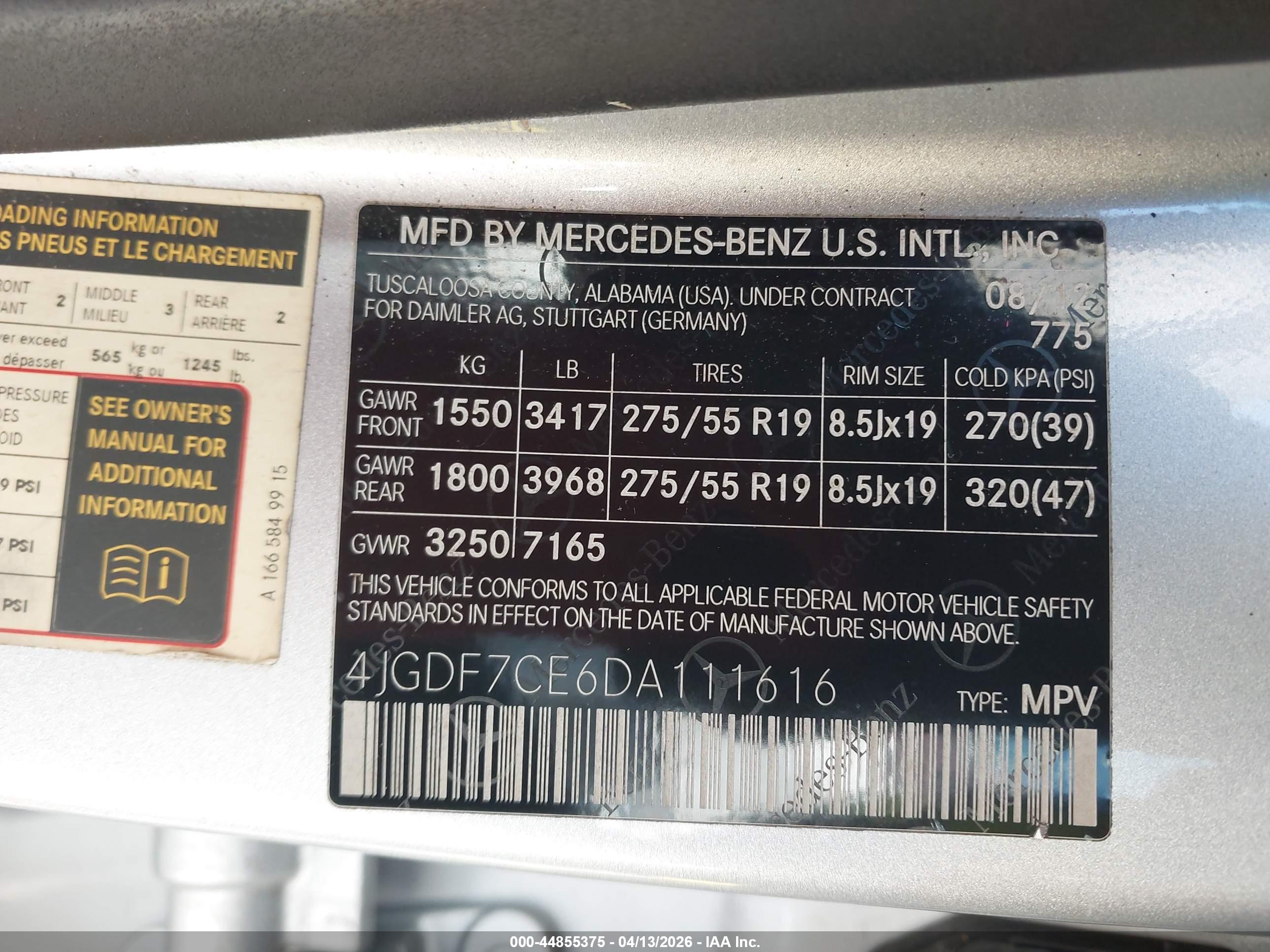 MERCEDES-BENZ GL image 9