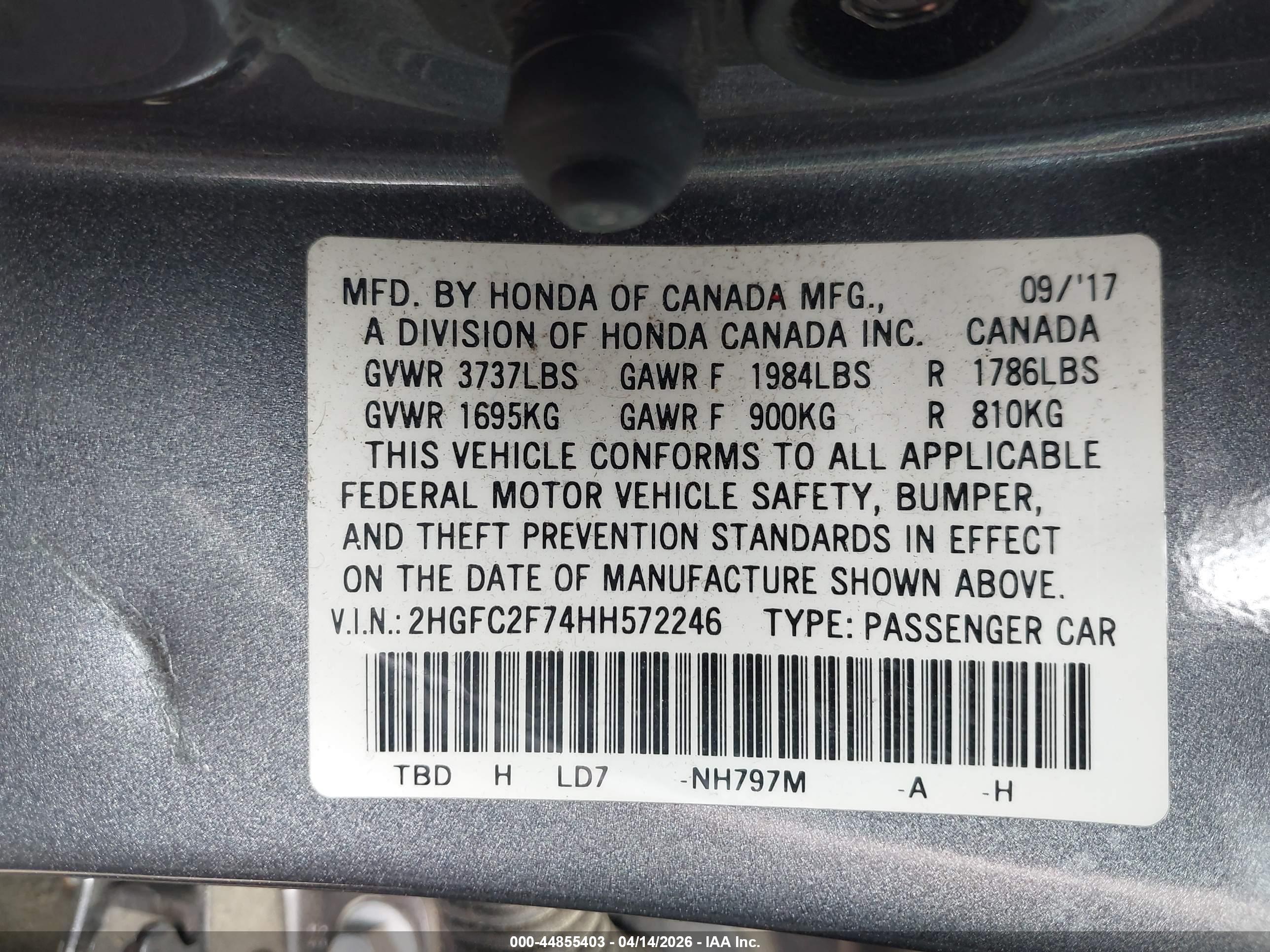 HONDA CIVIC image 9