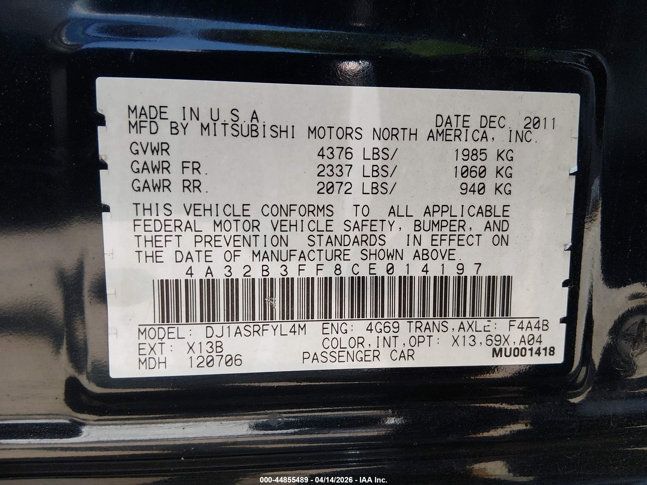 MITSUBISHI GALANT image 9